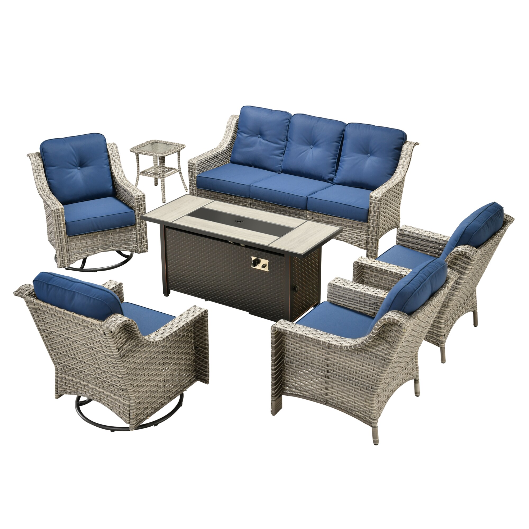 Caodoc L5-CFP03-YZPAD7072 Patio-Sofas-Daybeds - View #5