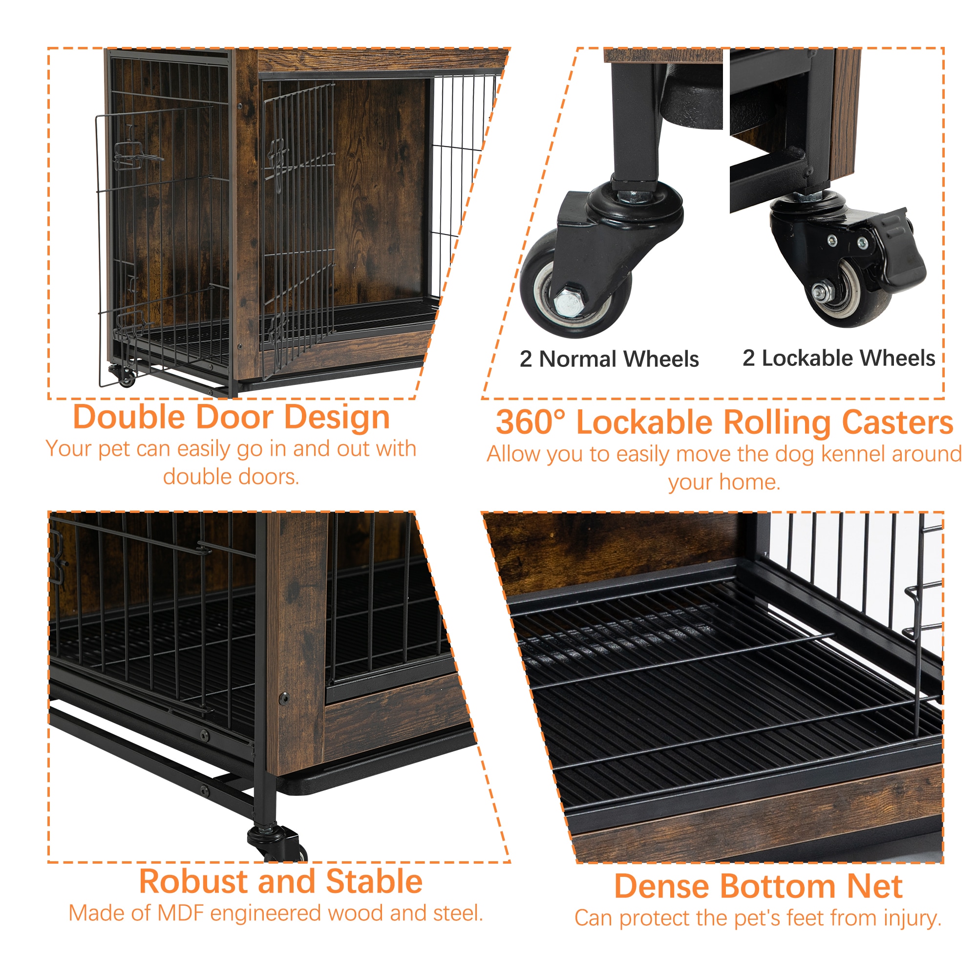 Forclover G74W-DC028 Pet-Crates-Carriers - View #5