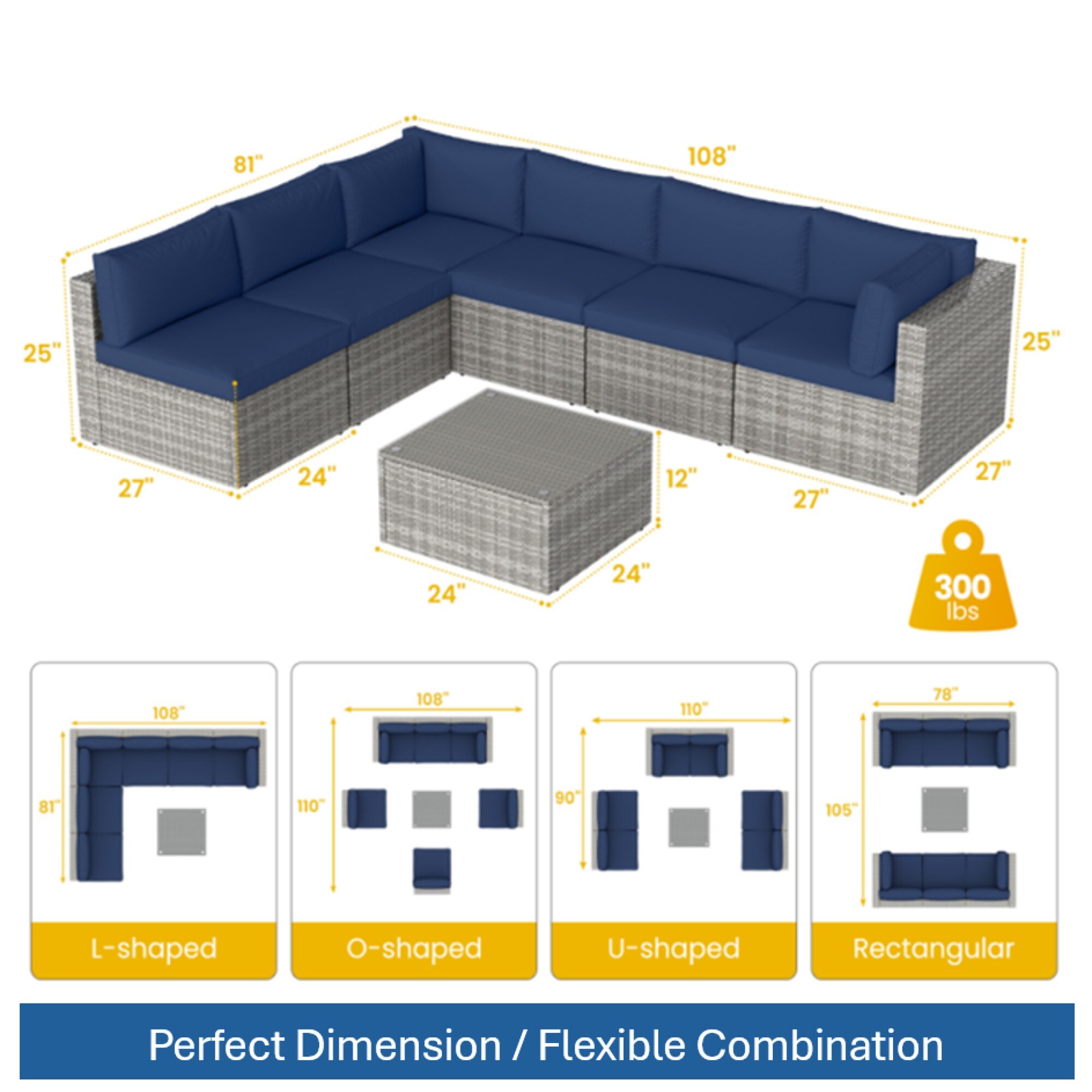 Mondawe MO-TB-00036 Patio-Conversation-Sets - View #8