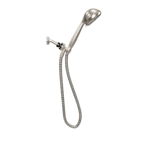 Waterpik PowerPulse Massage Brushed Nickel 4-in Round