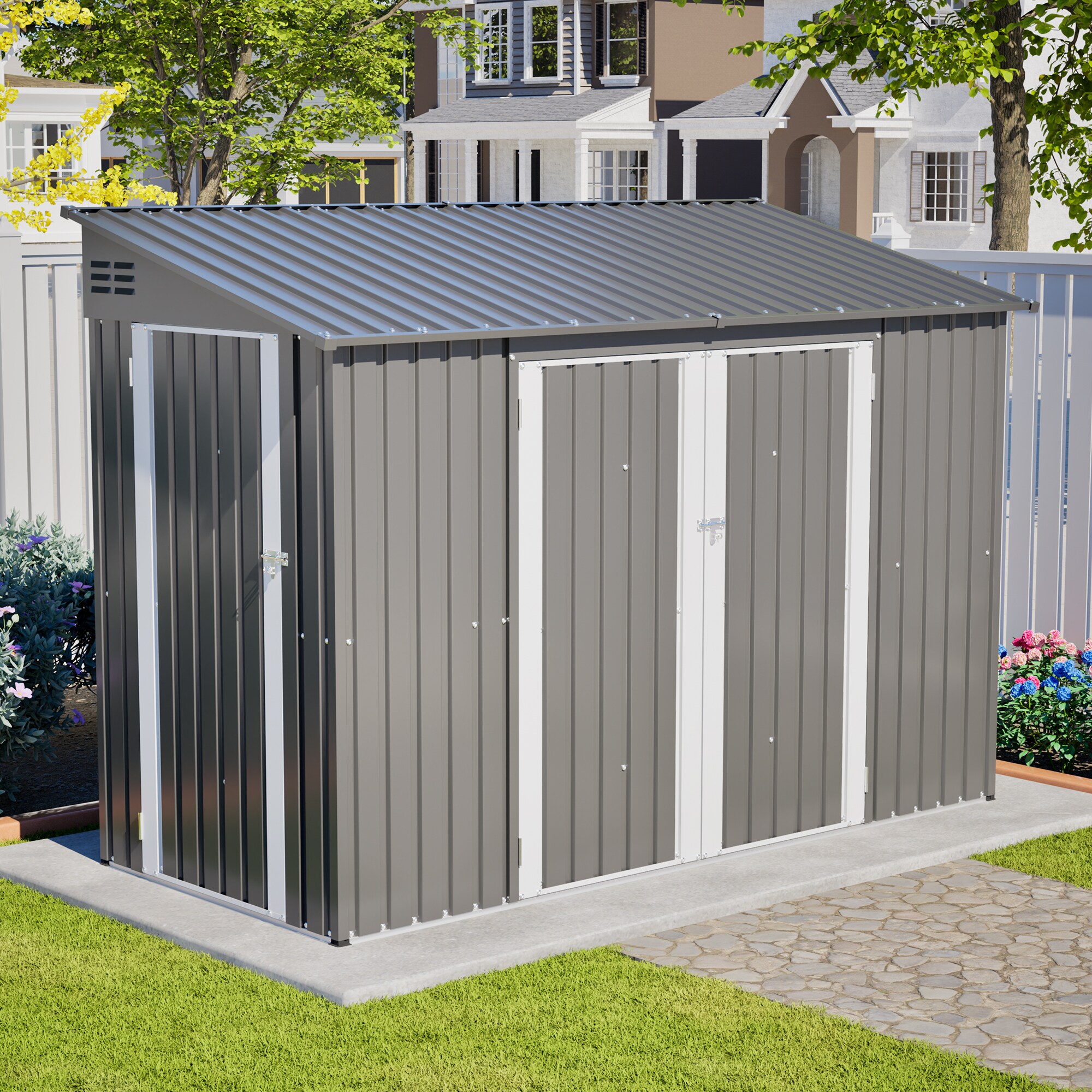 GDFStudio 368729 Metal-Storage-Buildings-Sheds - View #8