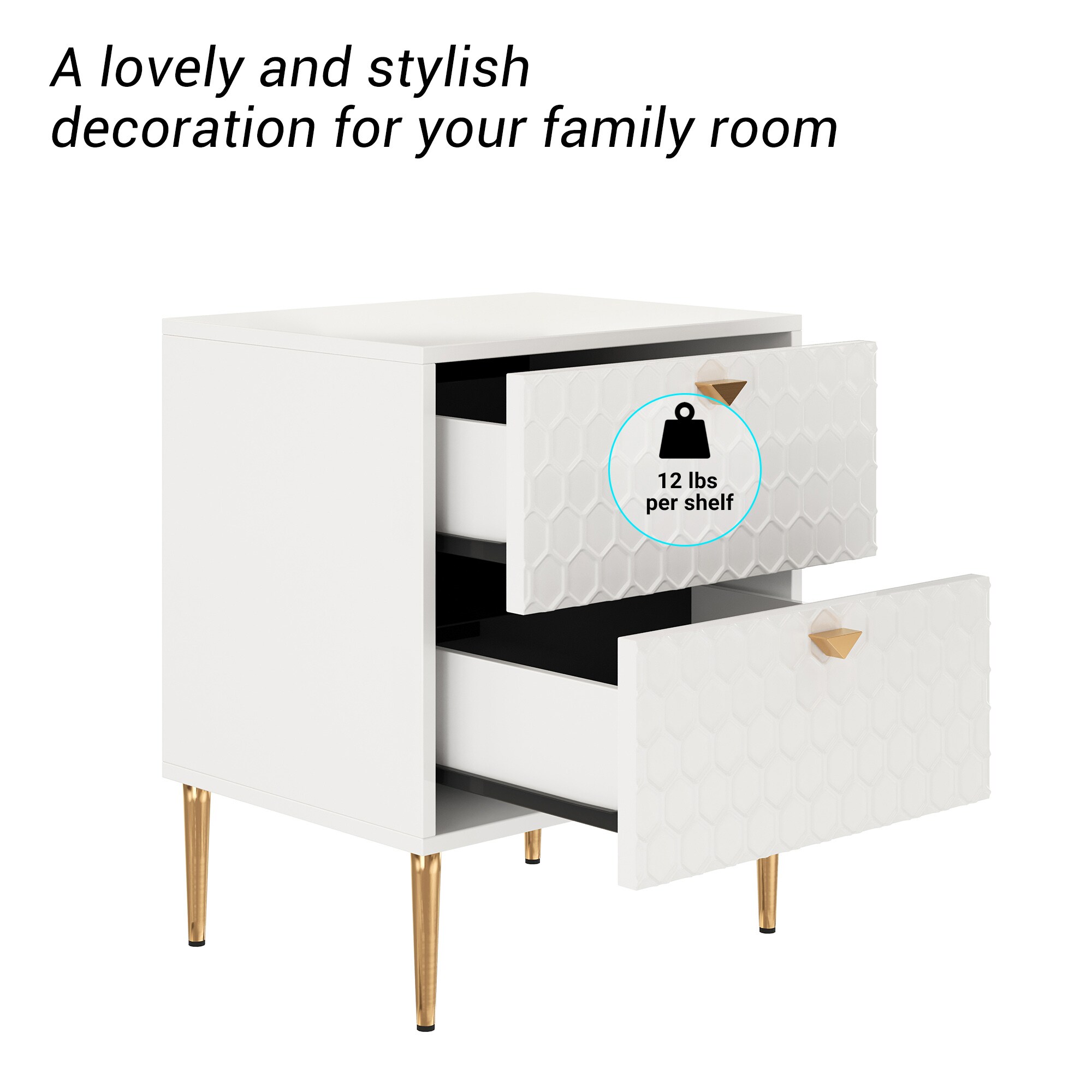 Clihome BL-JH-013-WH-N dressers - View #9