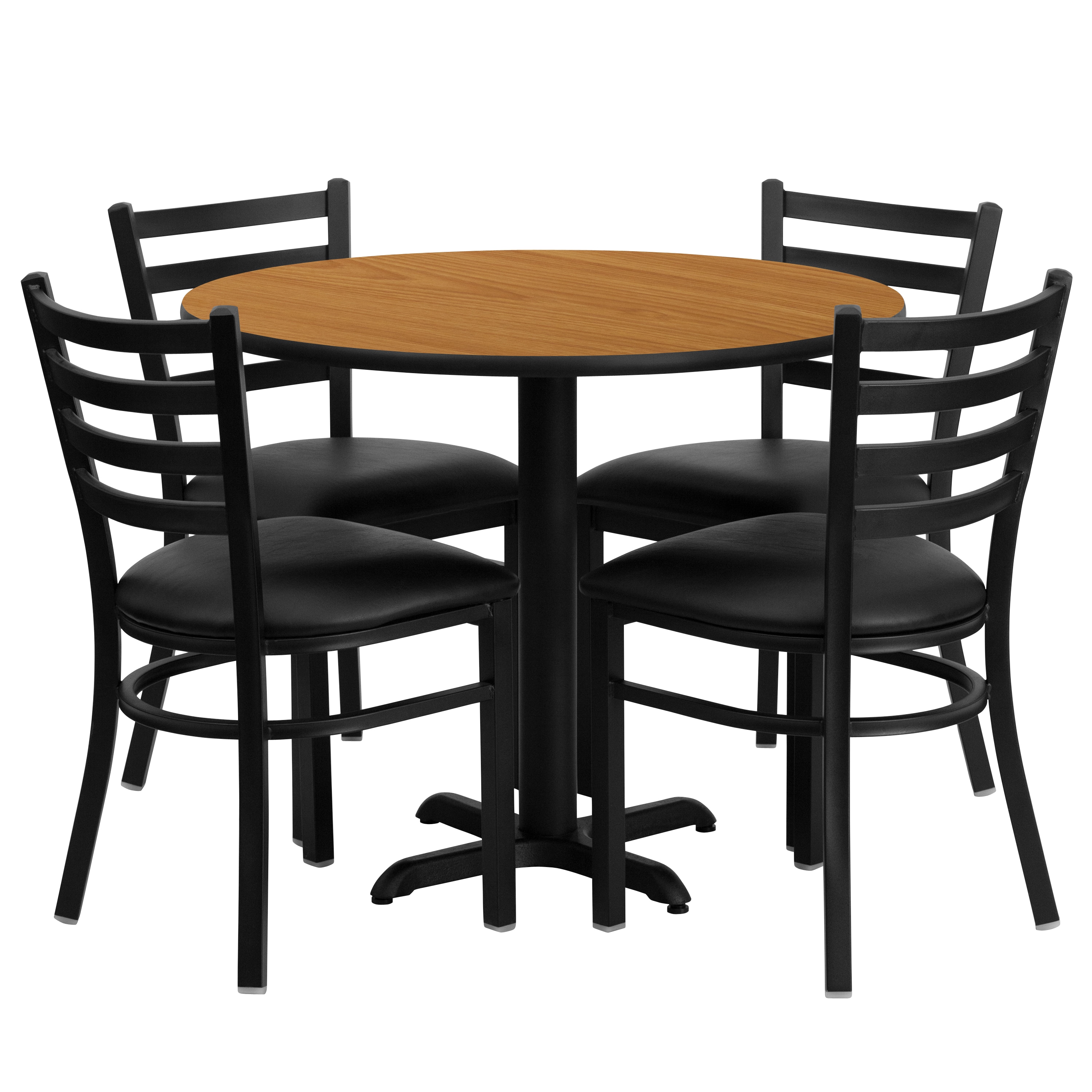 round cafe table set