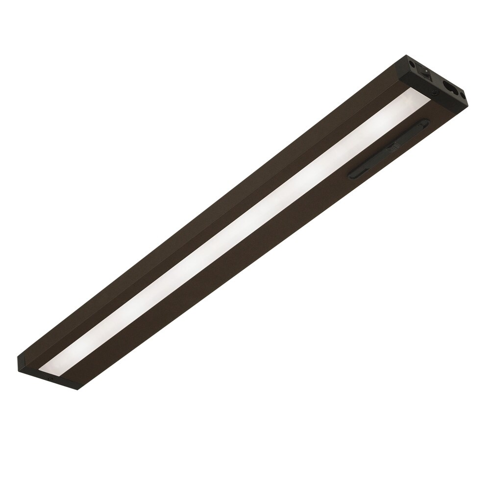 Utilitech Pro UC1009-BR2-18LF6-U Premium 18.12-in Plug-in LED Under Cabinet Light Bar Light