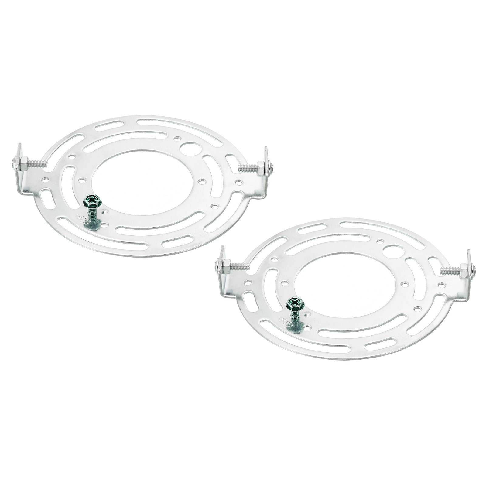 PATIKIL 115mm (4.53 Inch) Universal Light Fixture Mounting Bracket Kit 2set Light Crossbar Round Ceiling Plate for Wall Light Close to Ceiling Light Chandelier