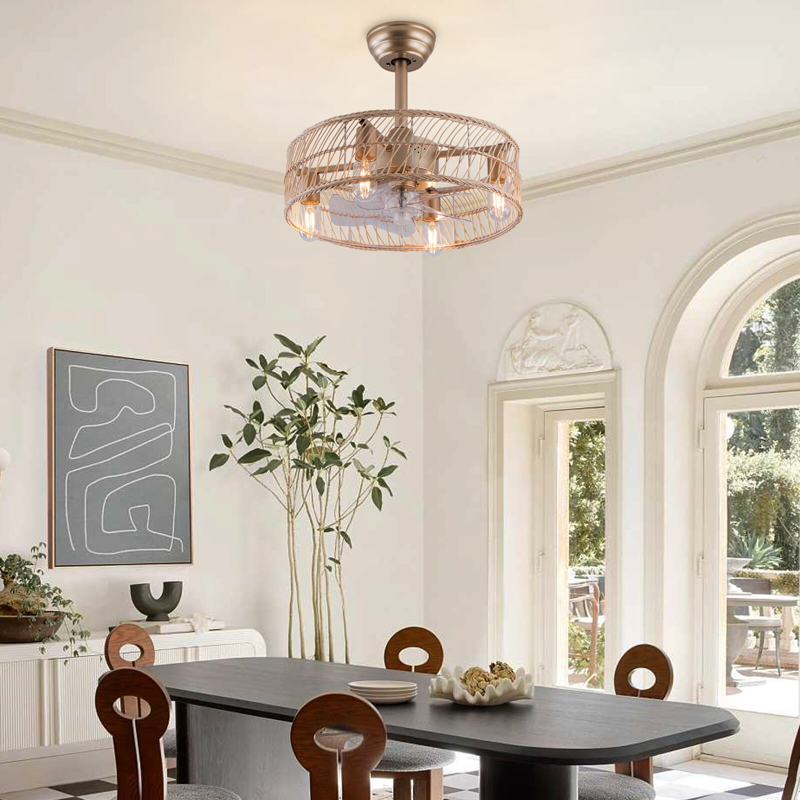 Oukaning JZUCODN5NSHCX Ceiling-Fans - View #3