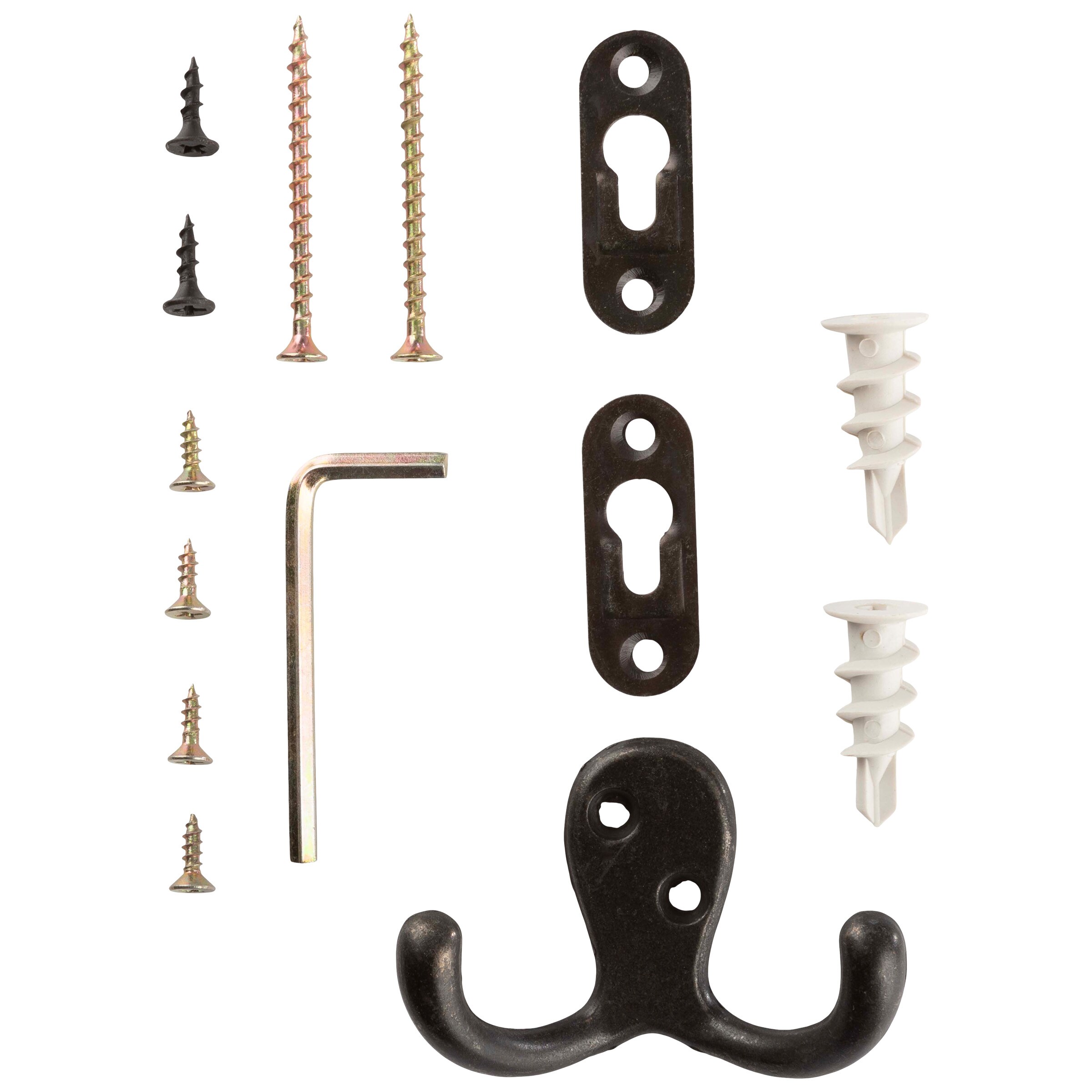 Lavish Home 80-ENTRYHS-8-WHT Decorative-Wall-Hooks - View #12
