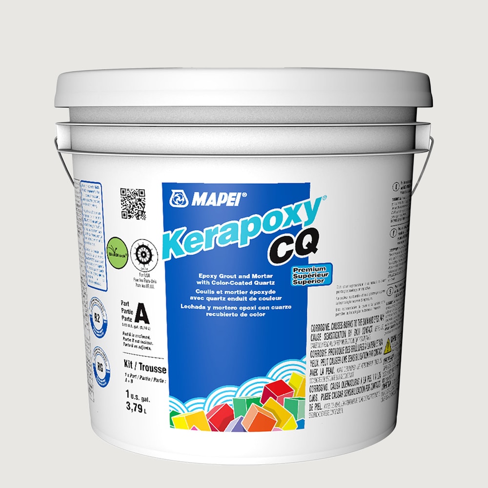 MAPEI 5UB503804 Kerapoxy CQ Avalanche #5038 Epoxy Grout (1-Gallon)