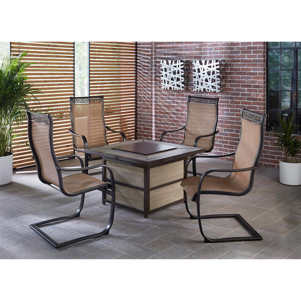 Hanover MON5PCSQSP4FP Patio-Conversation-Sets - View #9