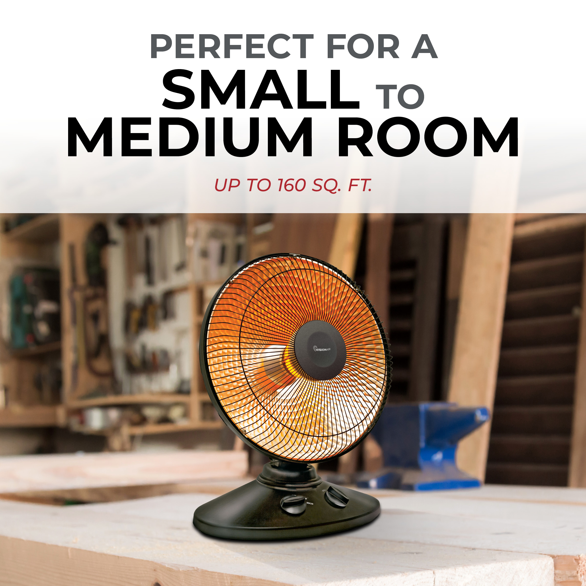 VisionAir 1VAHCF18 Portable-Electric-Heat - View #5