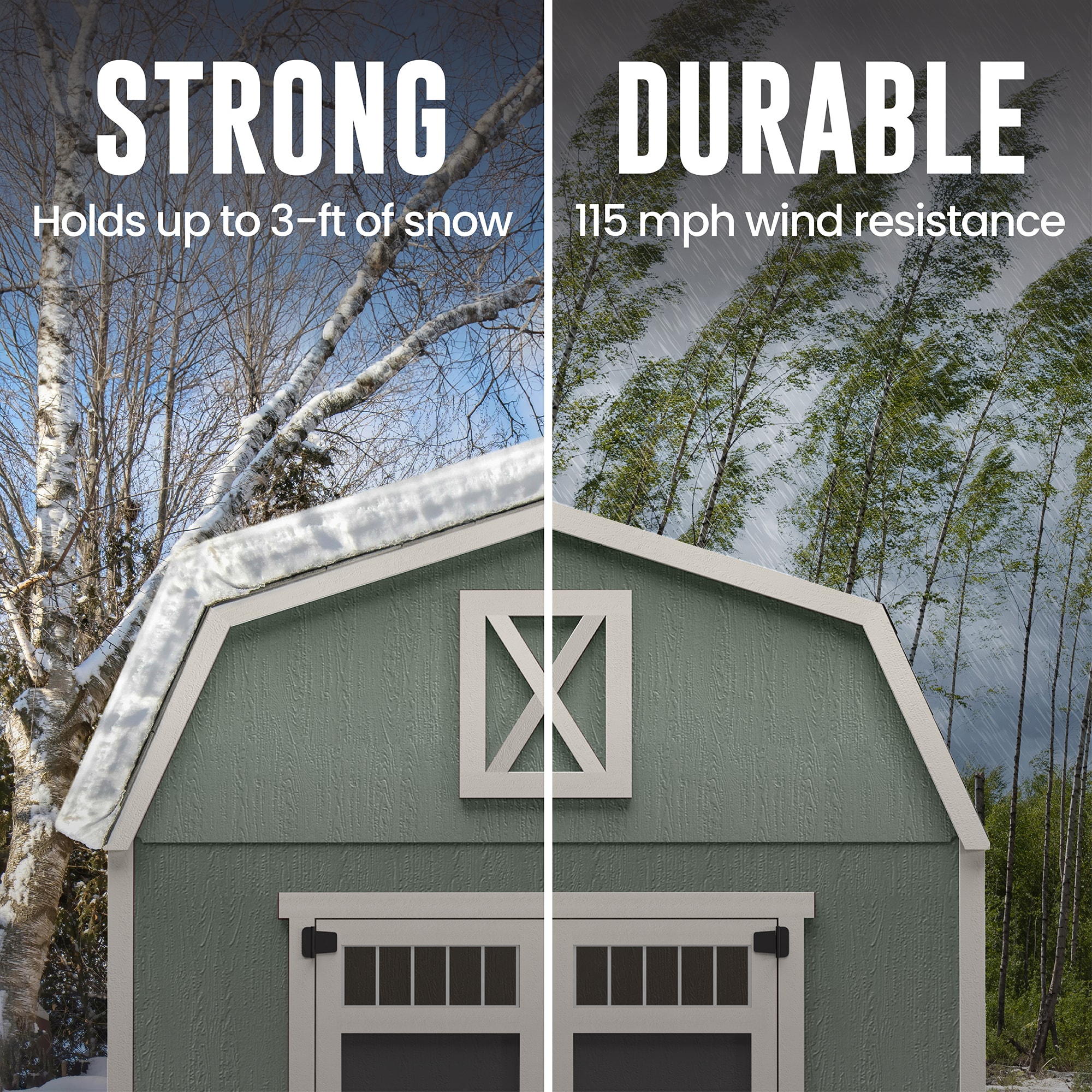 Heartland 19001-8 Wood-Storage-Buildings - View #7