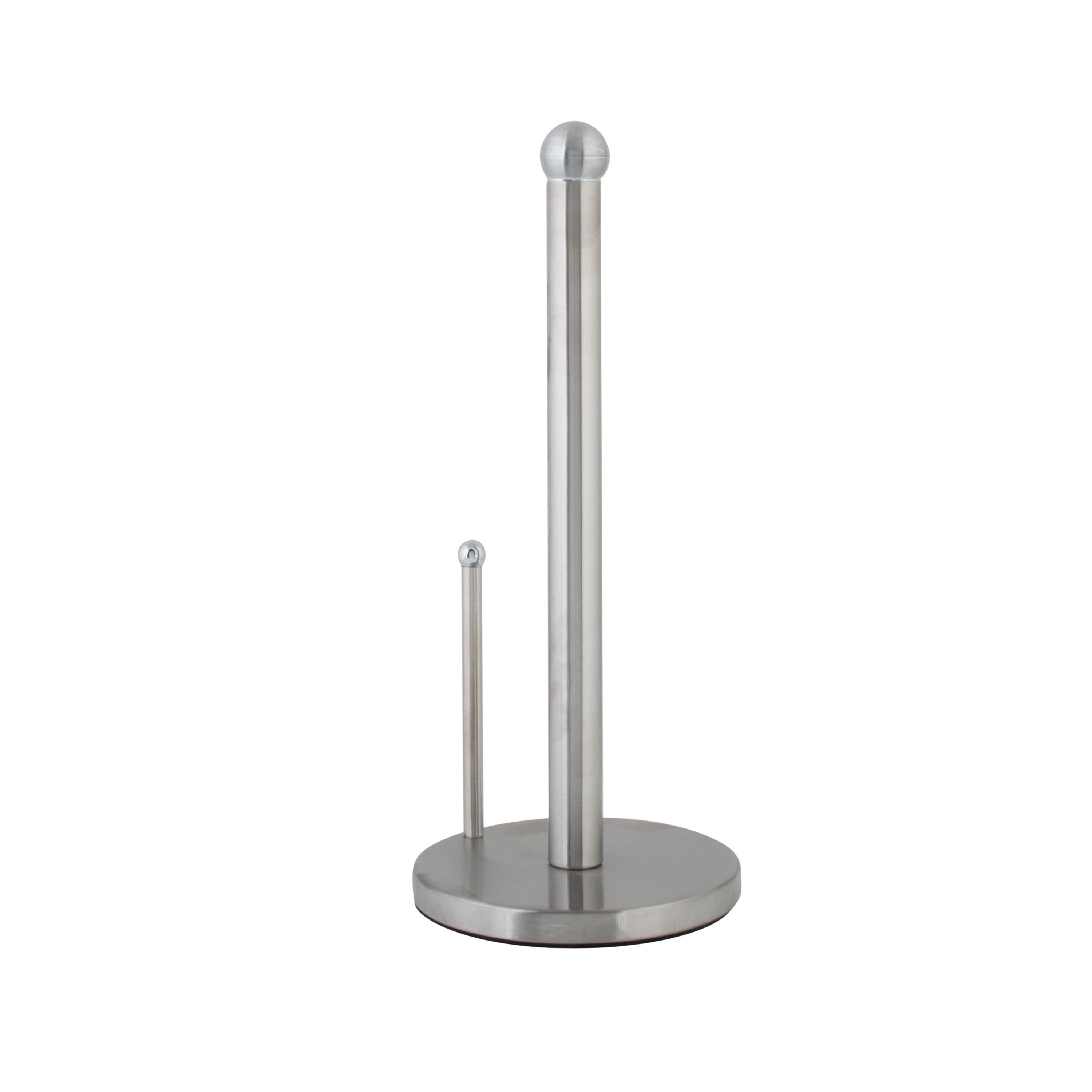 Kitchen Details Metal Silver Paper Towel Holder in the Paper Towel Holders  department at