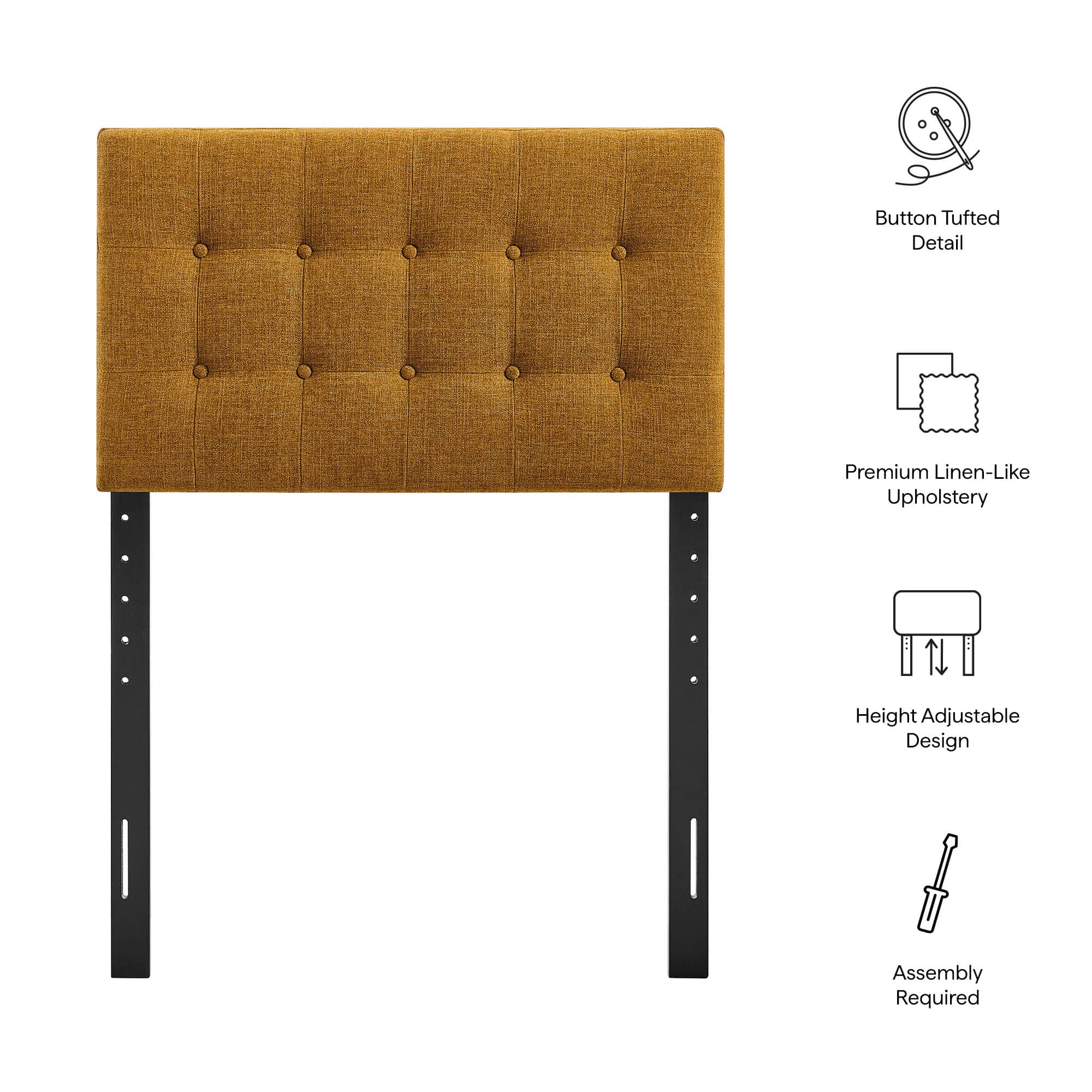 Modway MOD-7281-COP Upholstered-Headboards - View #2