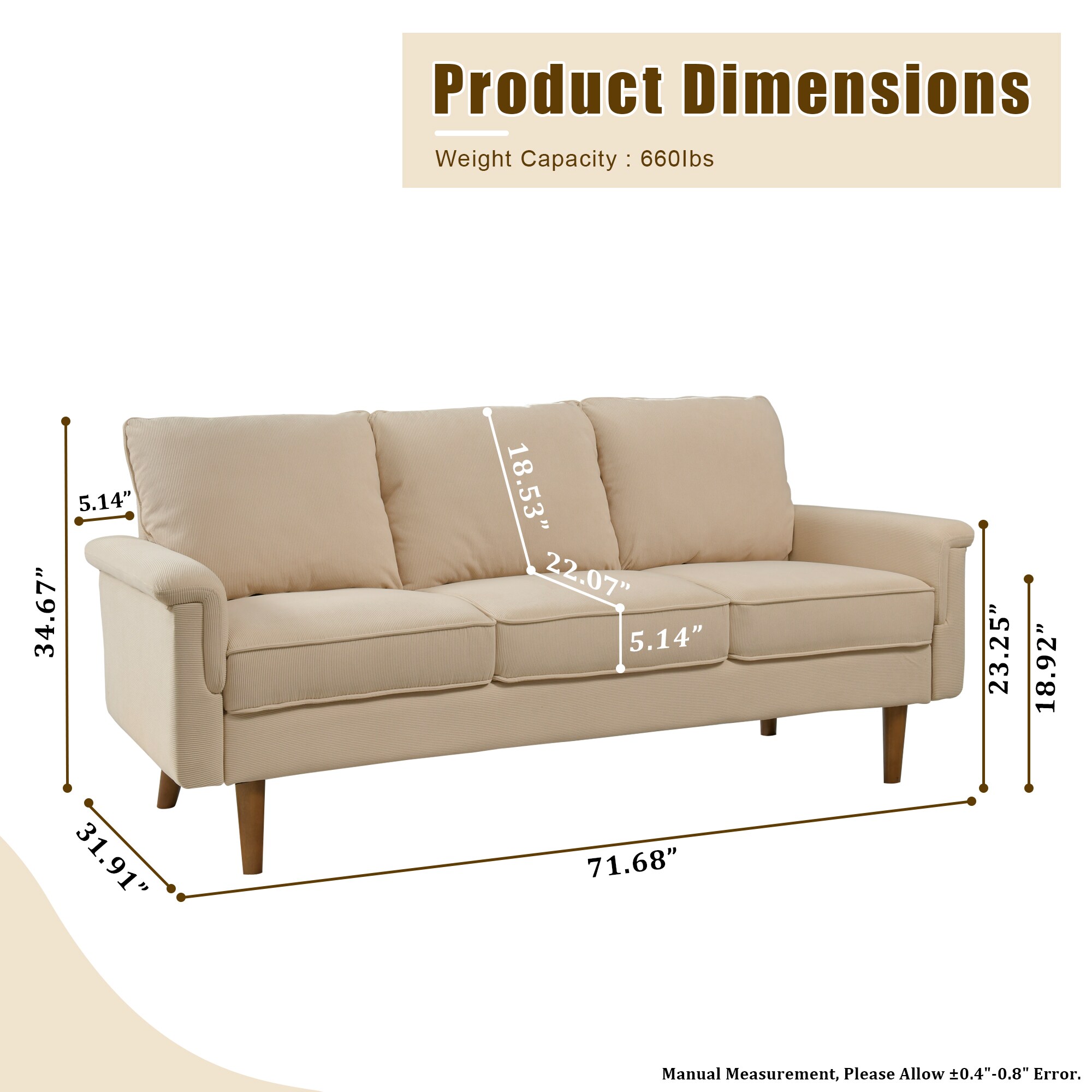 weaxty HMBGLS220 Sofas-Loveseats - View #2