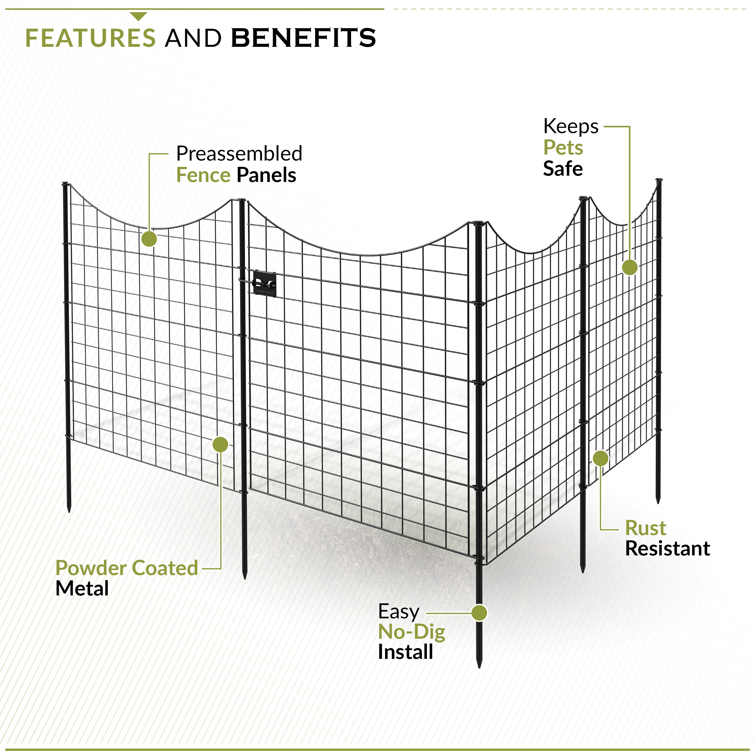 Zippity Outdoor Products WF29014 Fence-Gates - View #4