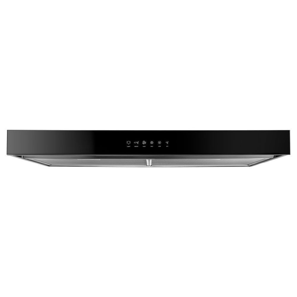 Whirlpool WVU57UC6FS 36 inch Convertible 350.0-CFM Recirculating Stainless Steel Under Cabinet Range Hood with Charcoal Filter
