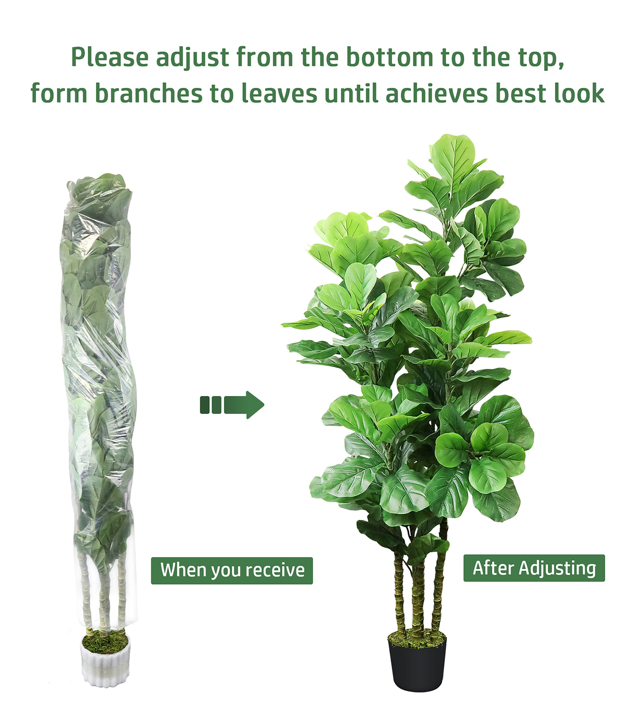 HomLux A29-TAT Artificial-Plants-Trees - View #5