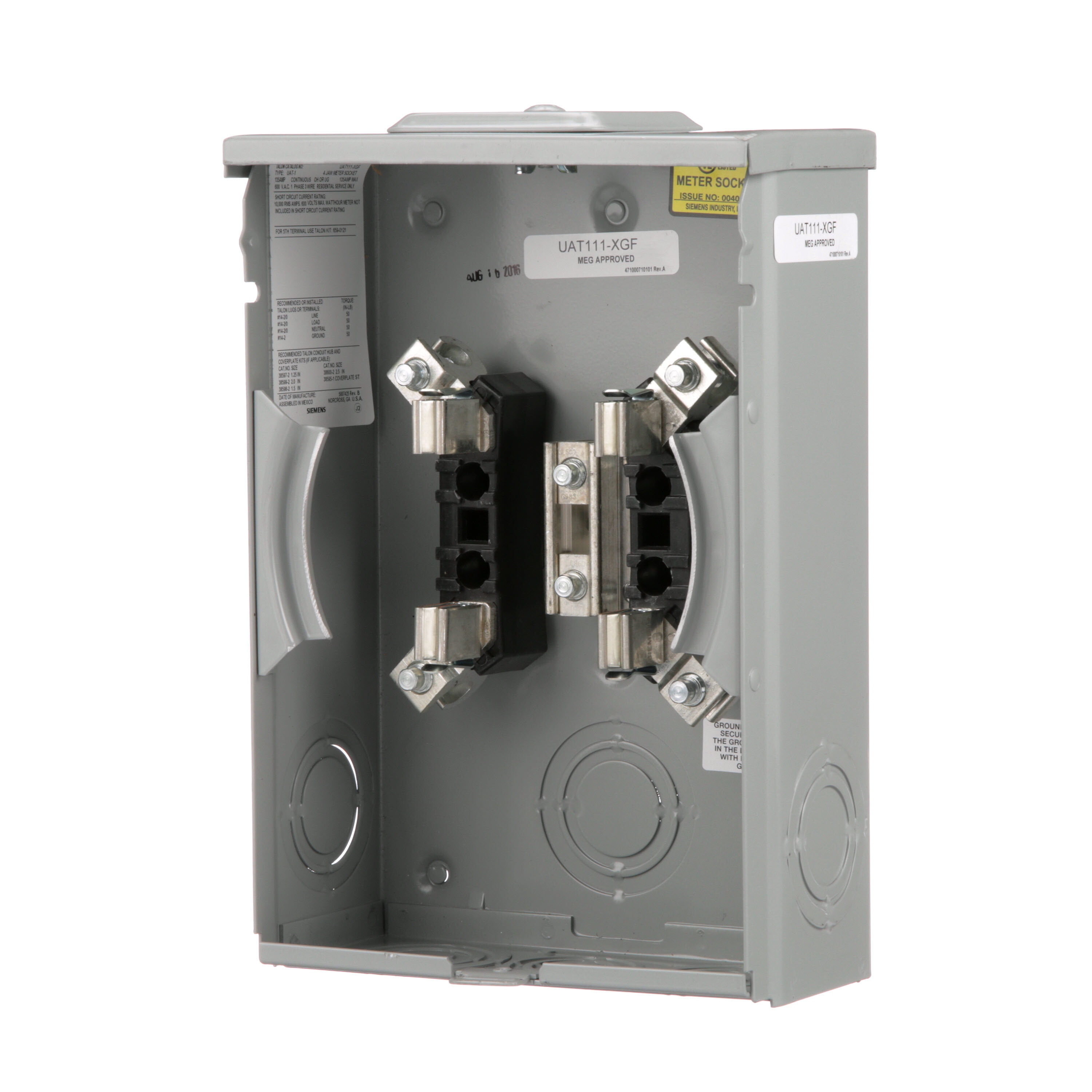 Siemens UAT111-XGF Meter-Sockets - View #4