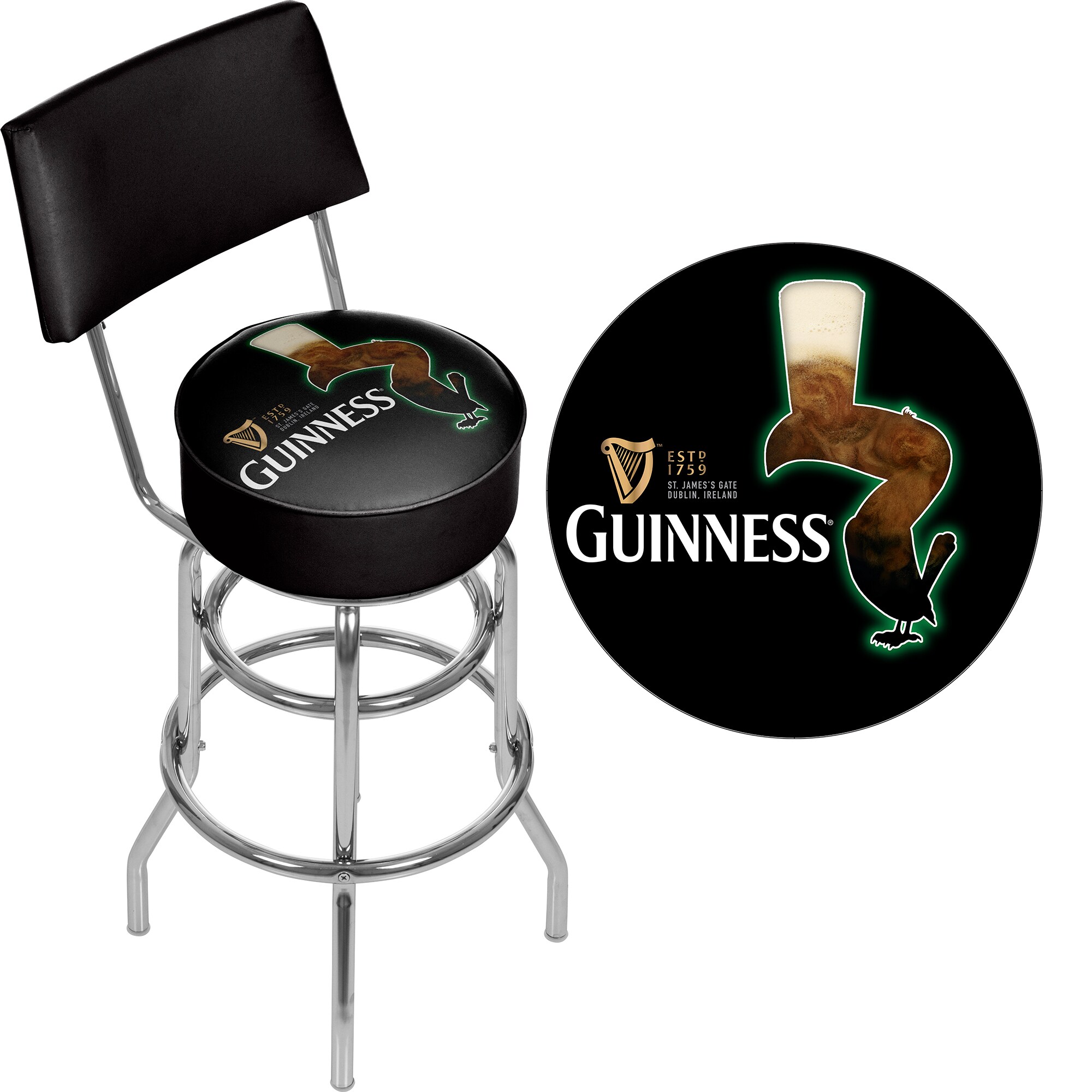 Trademark Gameroom GN1100-FTHR stools - View #2