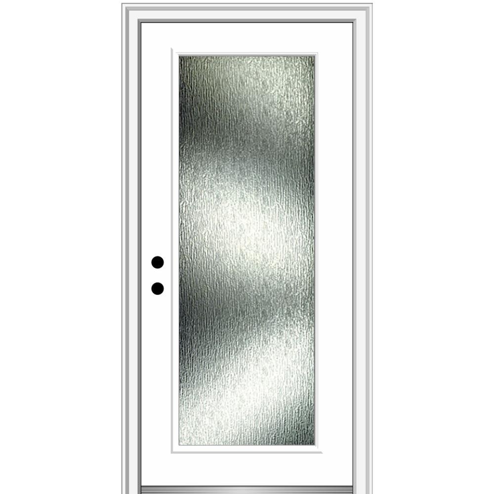 Modern Textured Glass Front Doors At Lowes Com   18177580 