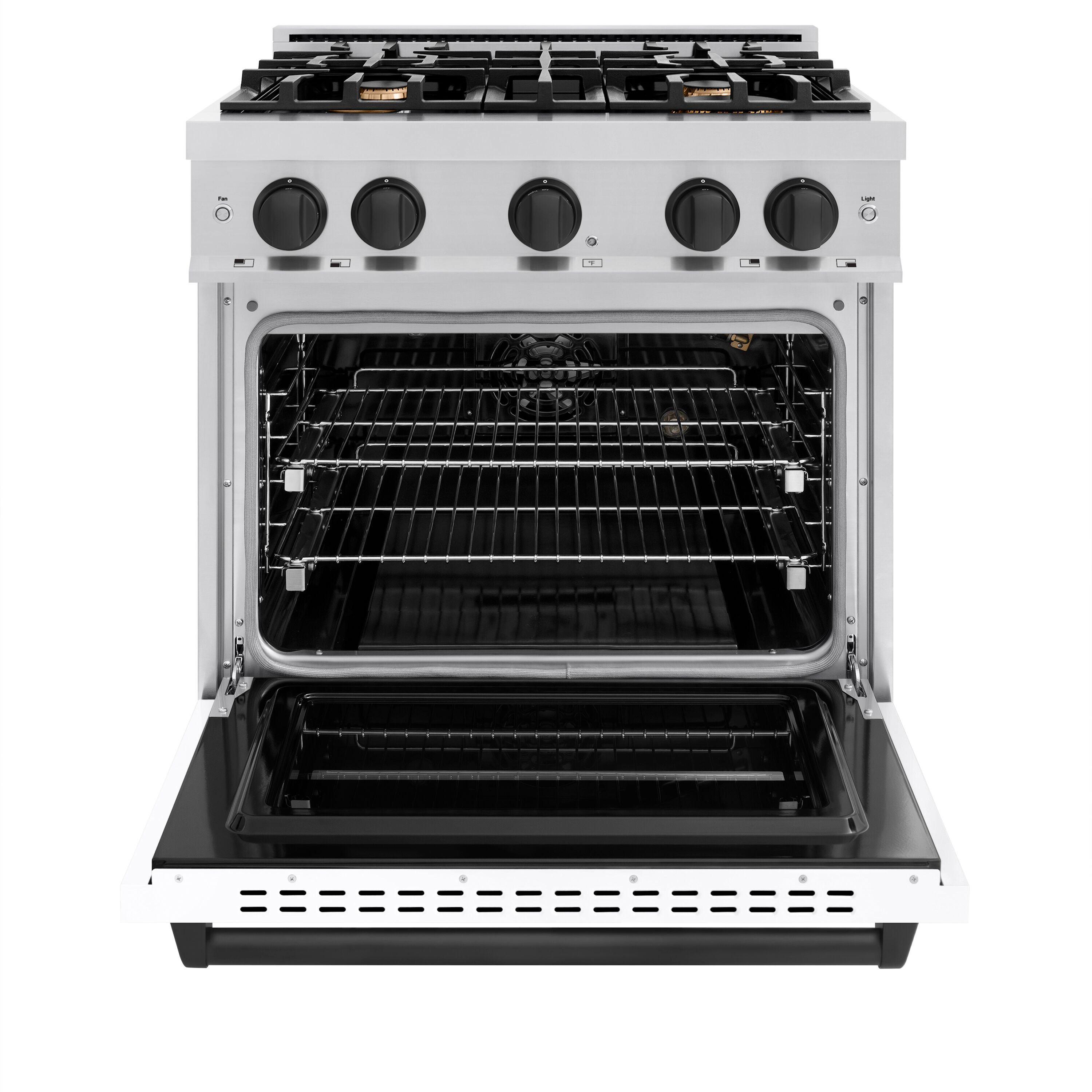 ZLINE KITCHEN & BATH CGRZ-WM-30-MB Freestanding-Gas-Ranges - View #4