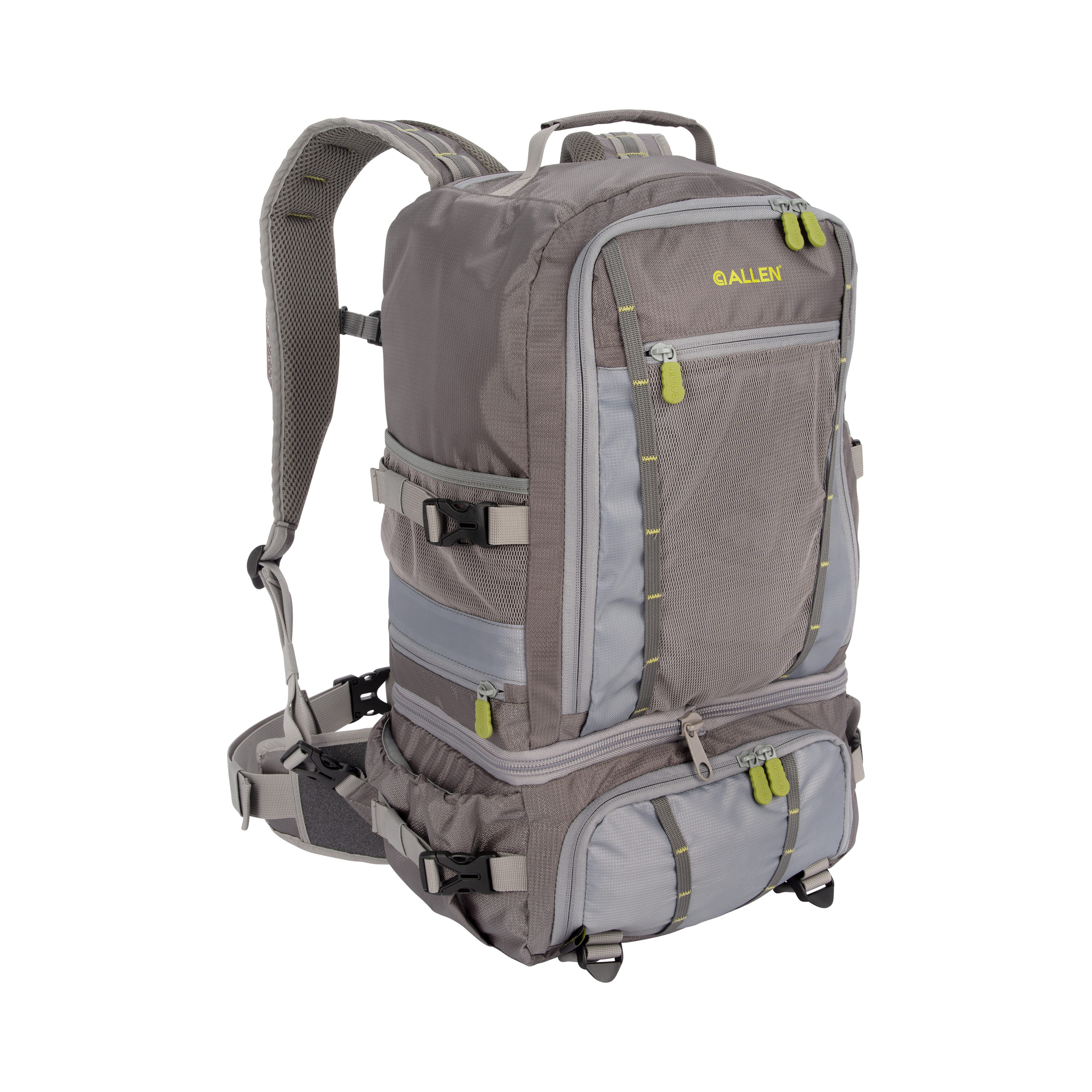 Allen Company Bear Creek Micro Fly Fishing Chest Pack, Fits up to 4 Tackle/Fly  Boxes, Gray/Lime