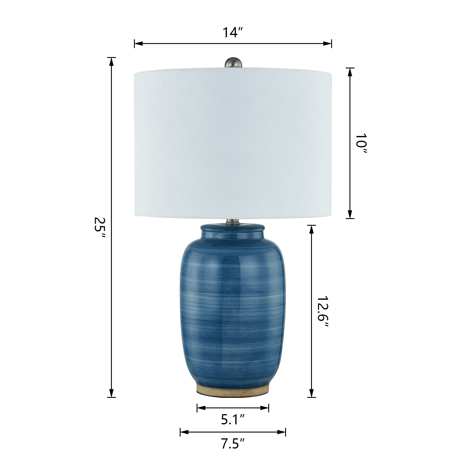 Maxax T176-BU-S Table-Lamps - View #6