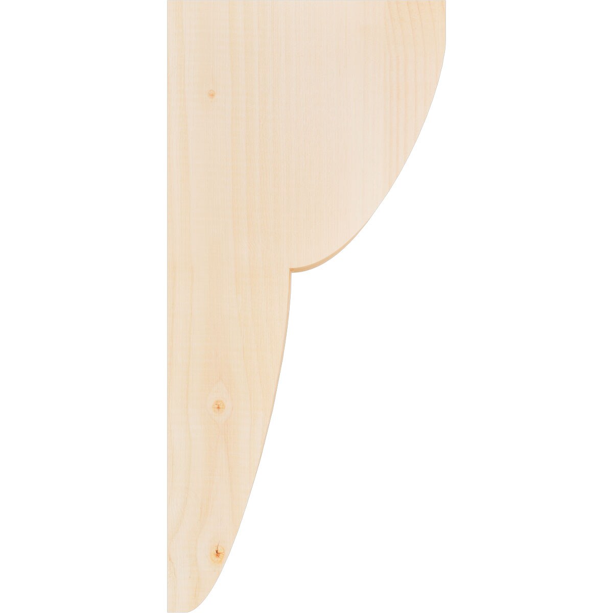 Ekena Millwork COR04X10X22CRE00SDF corbels - View #3