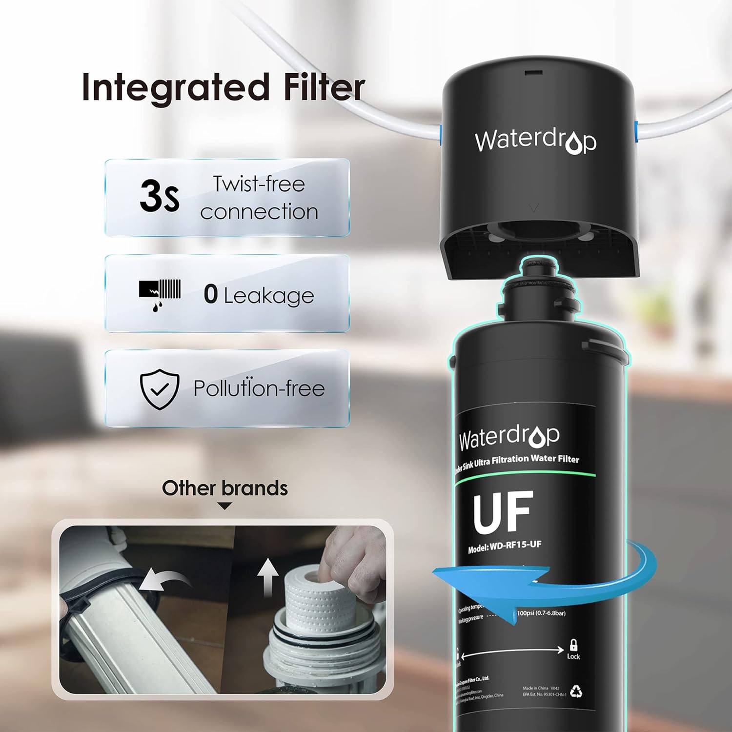 Waterdrop WD-15UB-UF Under-Sink-Filtration-Systems - View #8