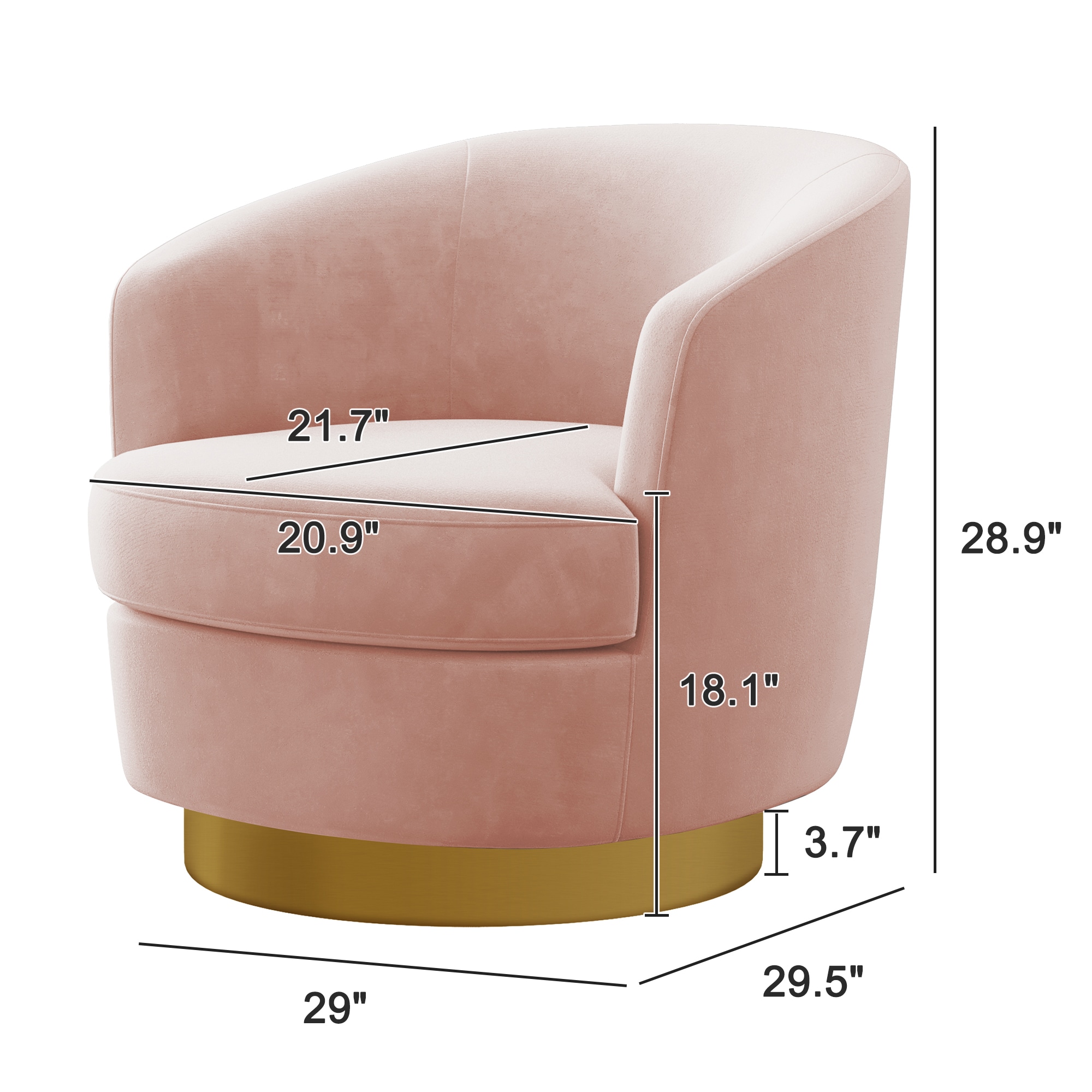 JEAREY JE-BZW3-WH-Q chairs - View #3
