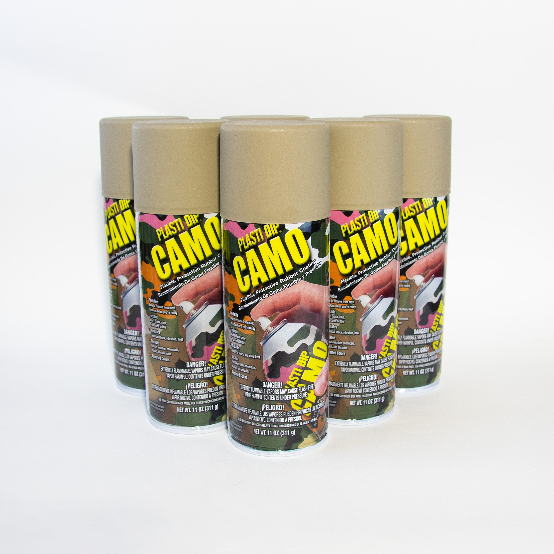 Pack 2 Spray Full Dip Neon Yellow Plastidip - Paint Protection