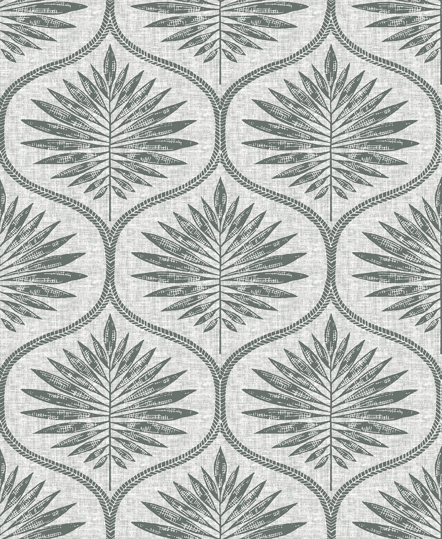 A-Street Prints 2861-25718 Equinox 56.4-Sq. Feet Grey Non-woven Geometric Unpasted Wallpaper