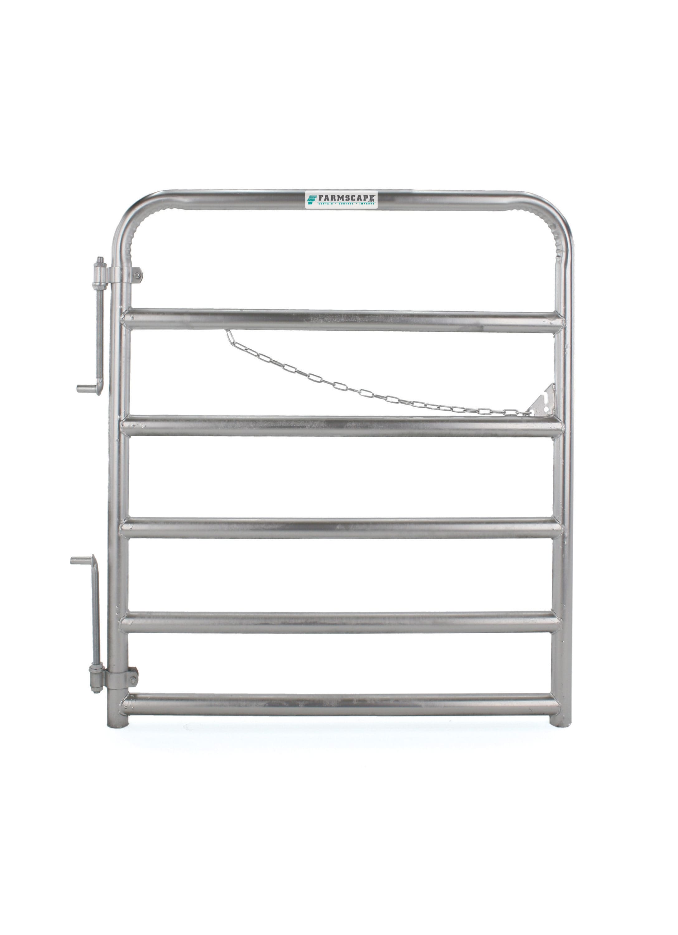 Tarter 2GVG4 4-ft H x 4-ft W Galvanized Galvanized steel Farm Corral Fence gate