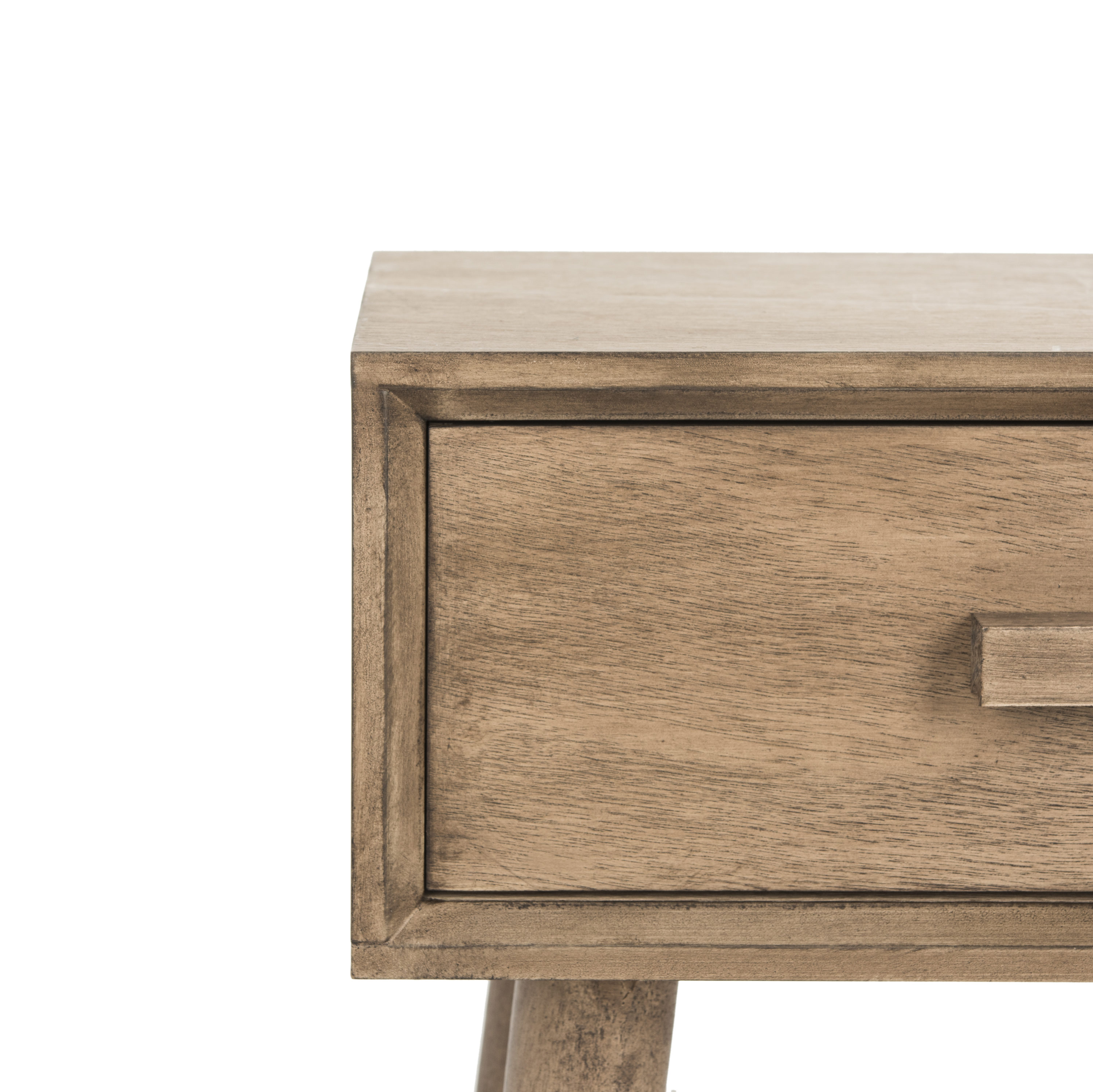 lyle desert brown storage side table