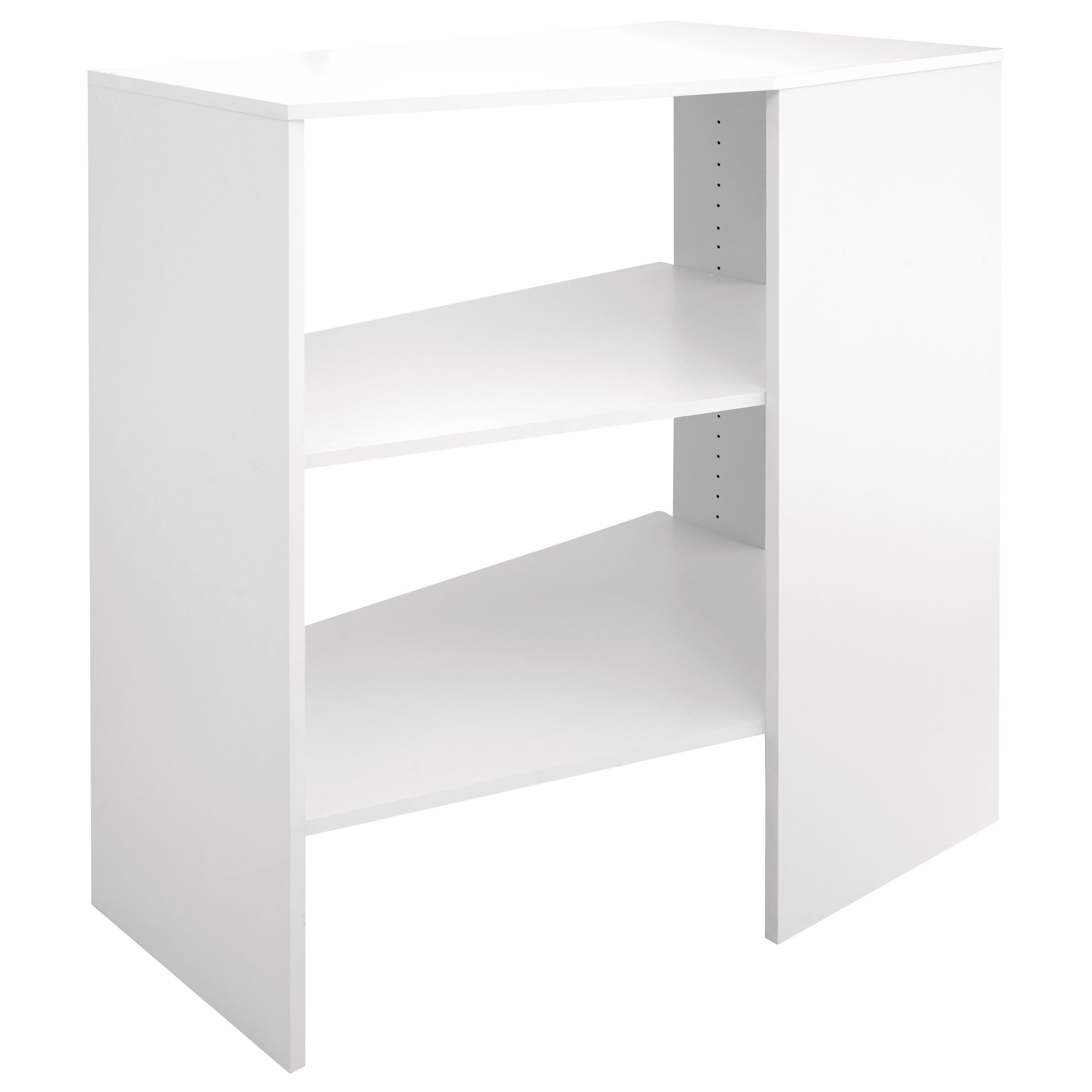 ClosetMaid BrightWood 31.75-in W x 19.67-in D White Solid Shelving