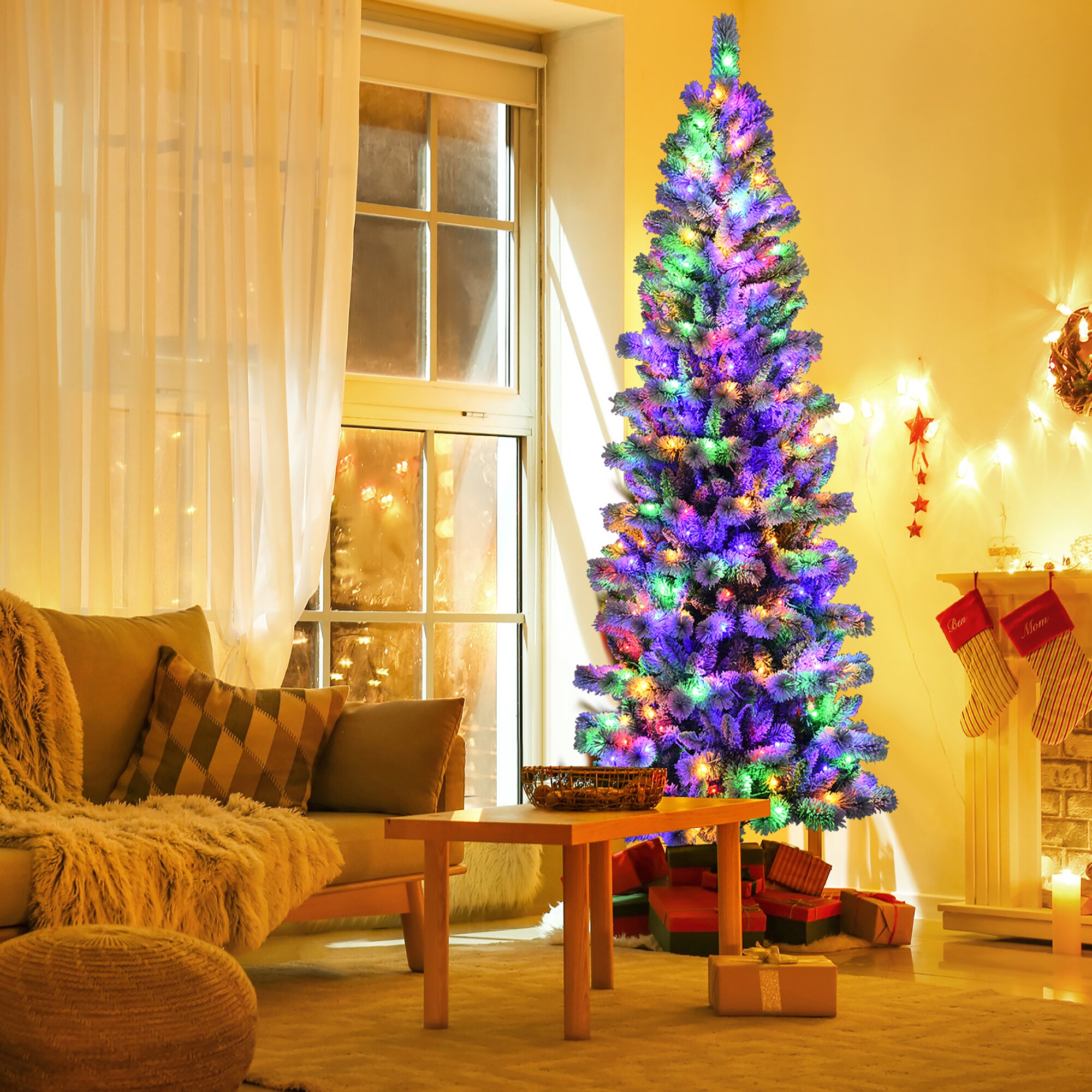 Costway CM23513US Artificial-Christmas-Trees - View #10