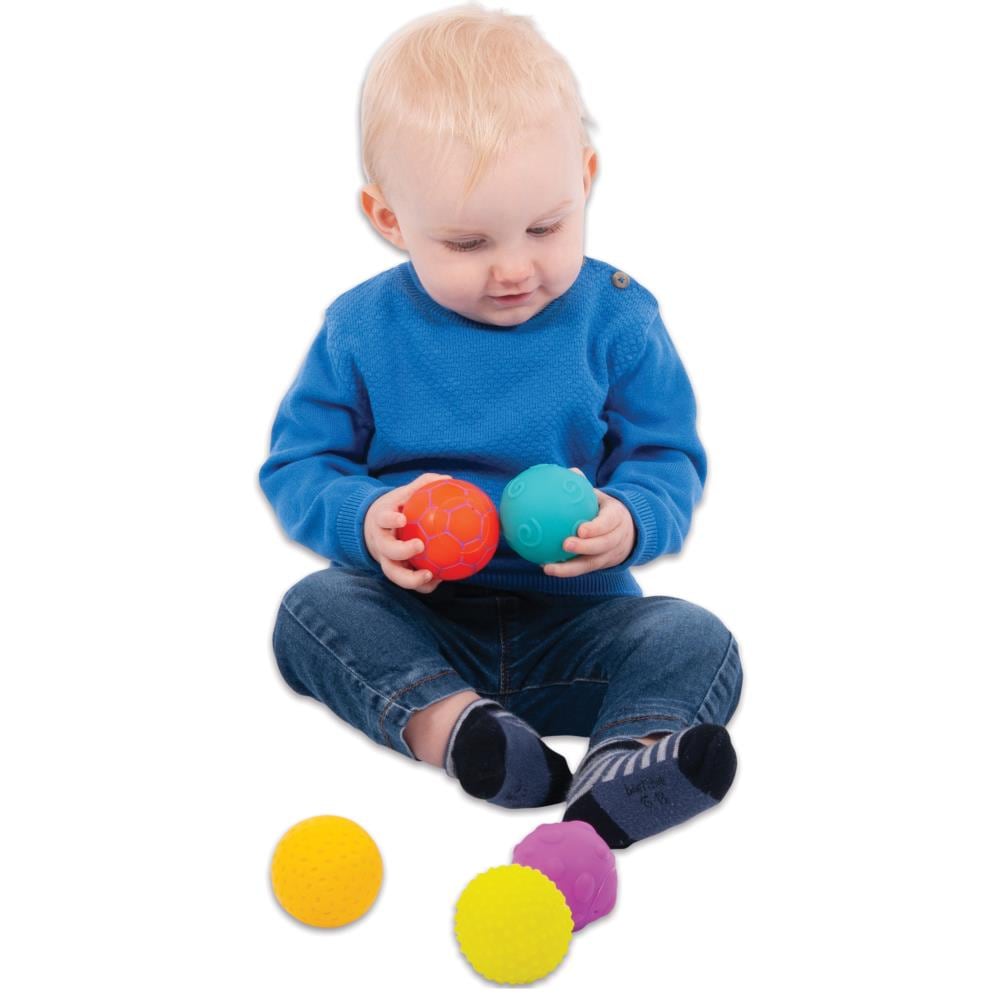 TickiT Sensory Texture Balls, Set of 6 in the Teaching Aids department ...