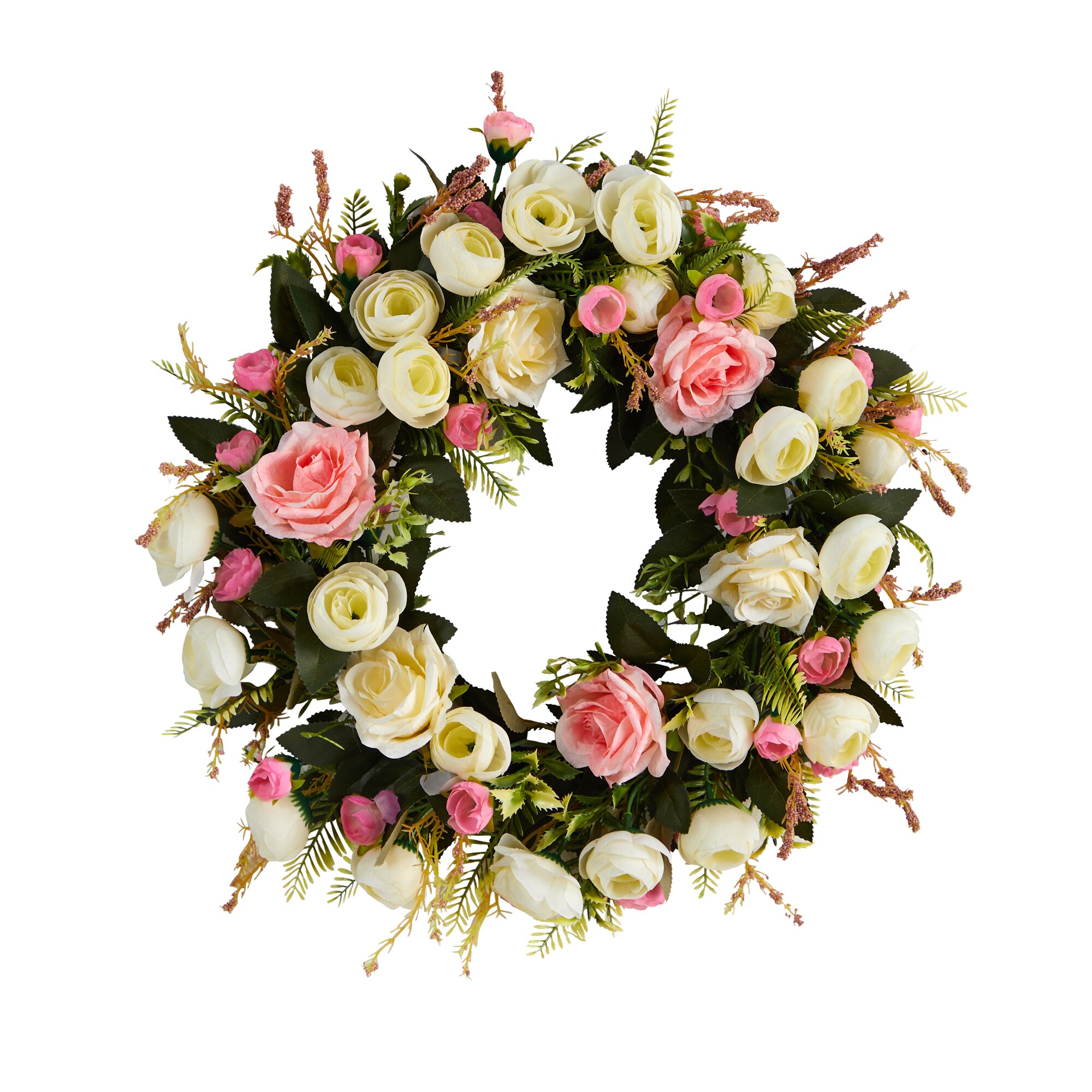  Plastic Plant Wreath Wreath Artificial Home Spring