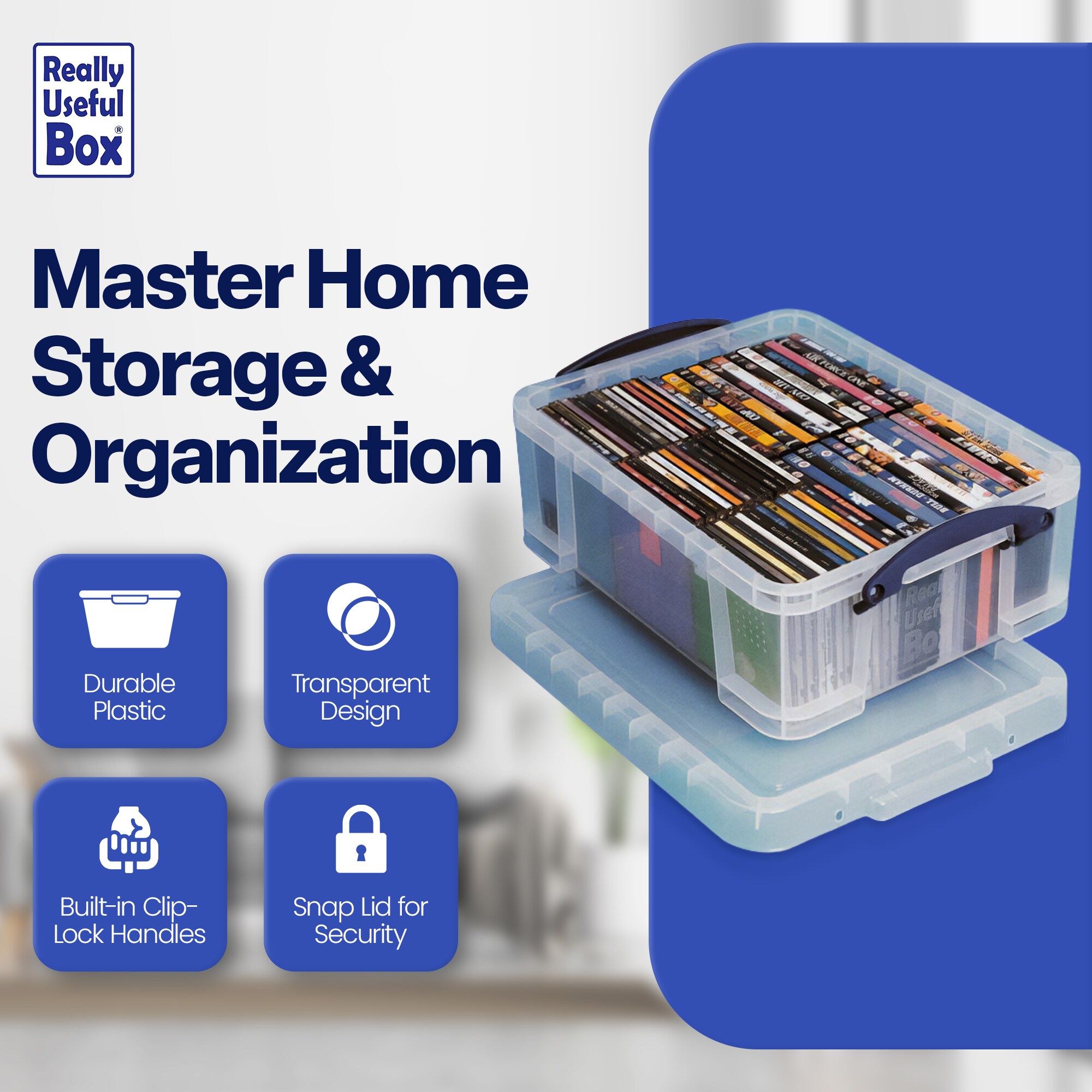 Really Useful Box 321531 Plastic-Storage-Totes - View #2