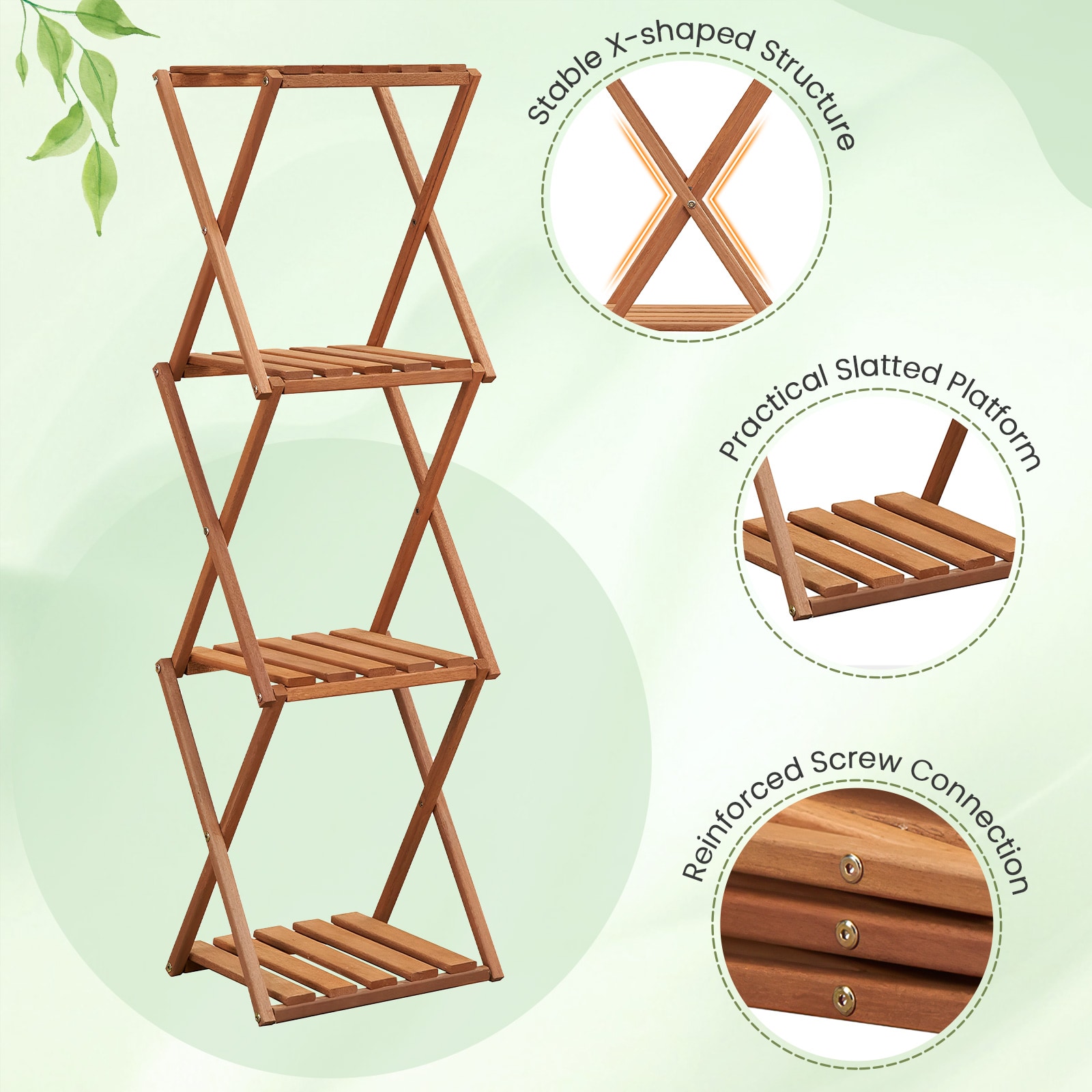 Poinic CWZT10294 Plant-Stand - View #3