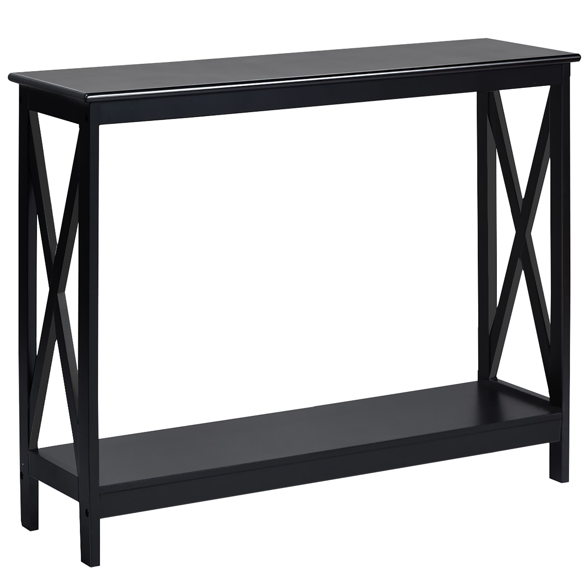 Costway SXL00124 Modern Black Console table