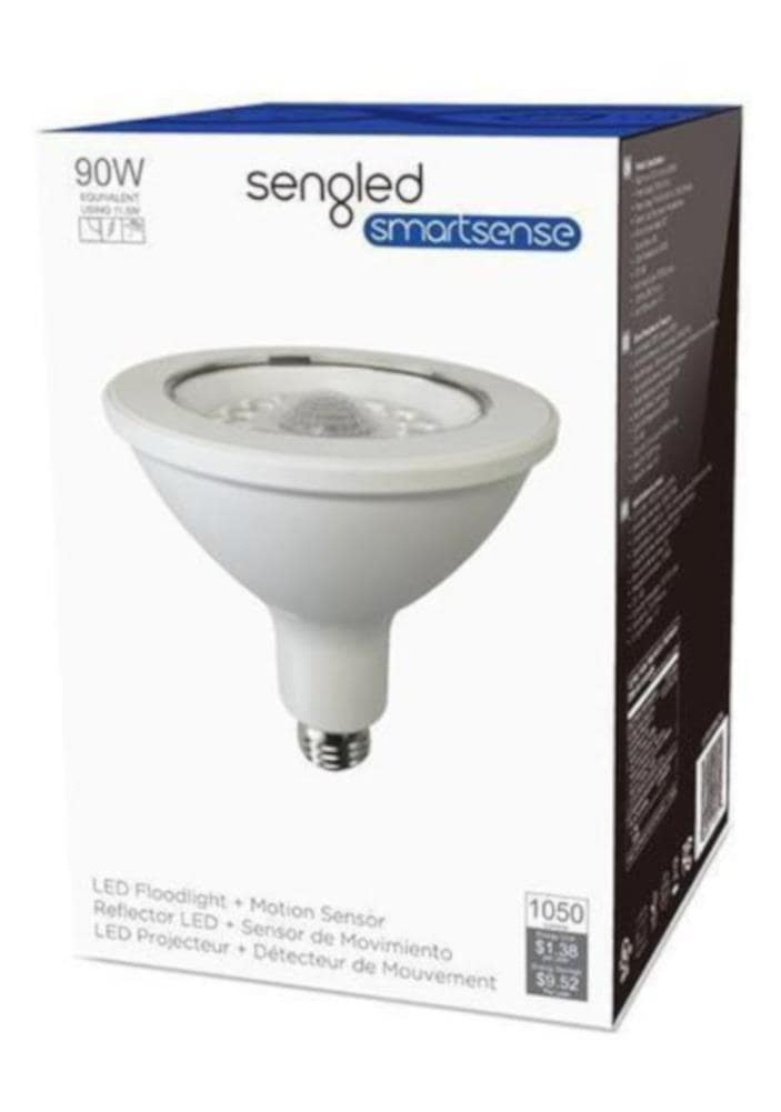 Par38 Bright White Led Light Bulb, Sengled Smartsense Outdoor Led Flood Light Bulb With Motion Sensor