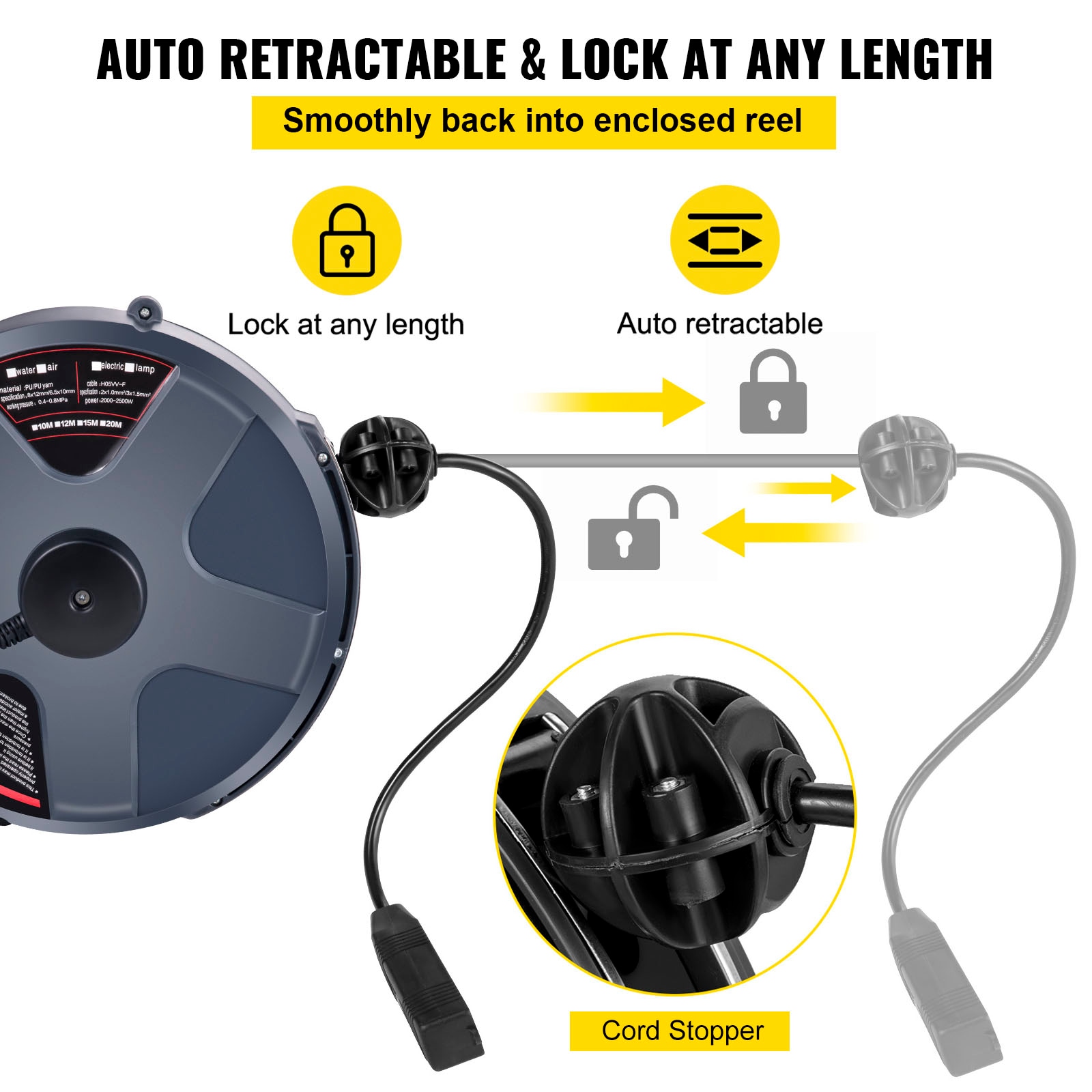 Bulk-buy 3 in 1 Customized Connector 2A Retractable USB Cable Reel price  comparison