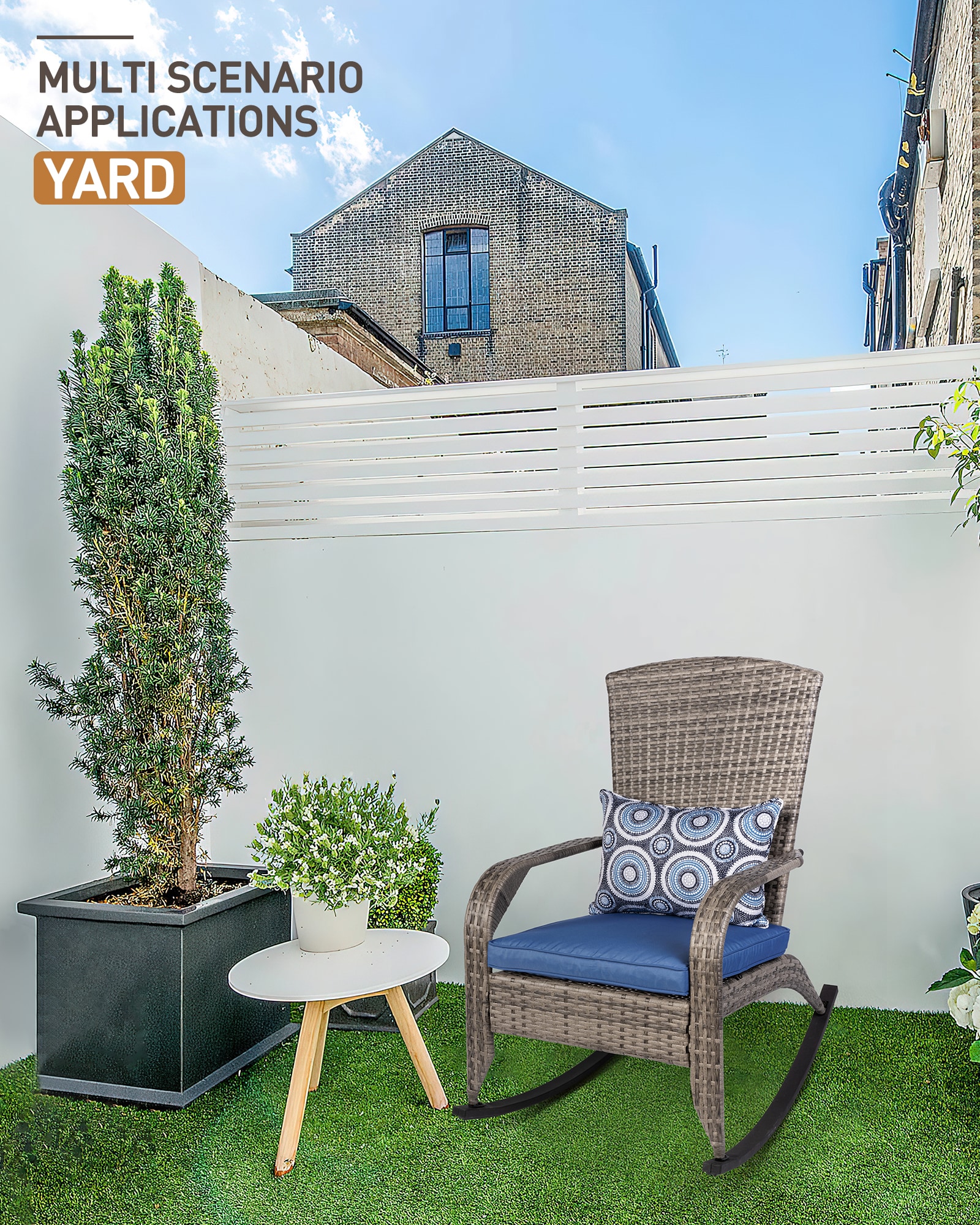 LTMATE LS02-0303GYBL Patio-Chairs - View #7