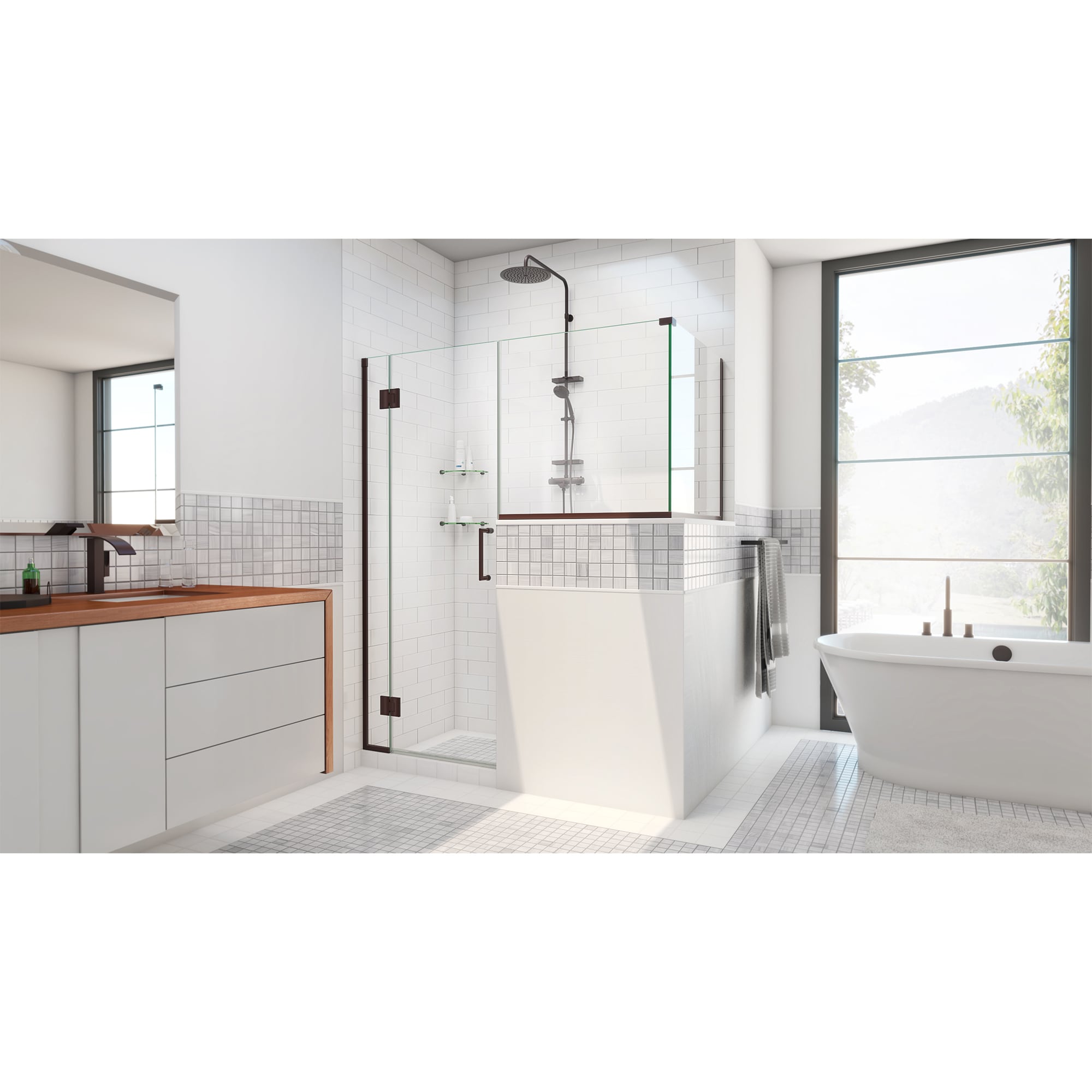 DreamLine E127243636-06 Shower-Doors - View #2