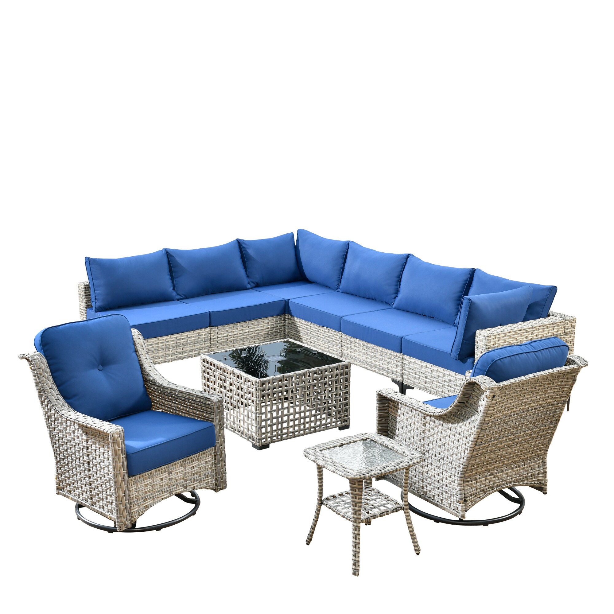 ALTRIGUS 6L-YZSKT710-AL Patio-Conversation-Sets - View #2