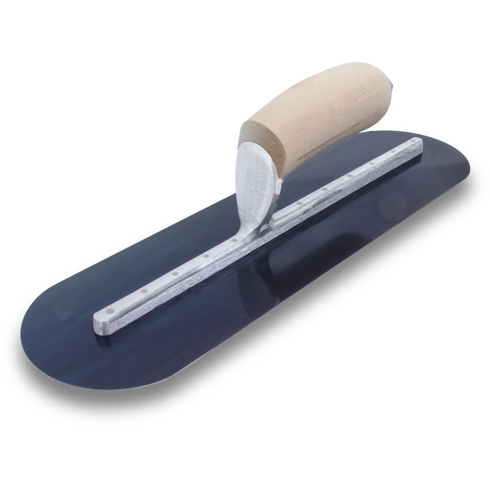 Marshalltown MXS66BFR 16-Inches x 4-Inches Blue steel Finishing Concrete Trowel