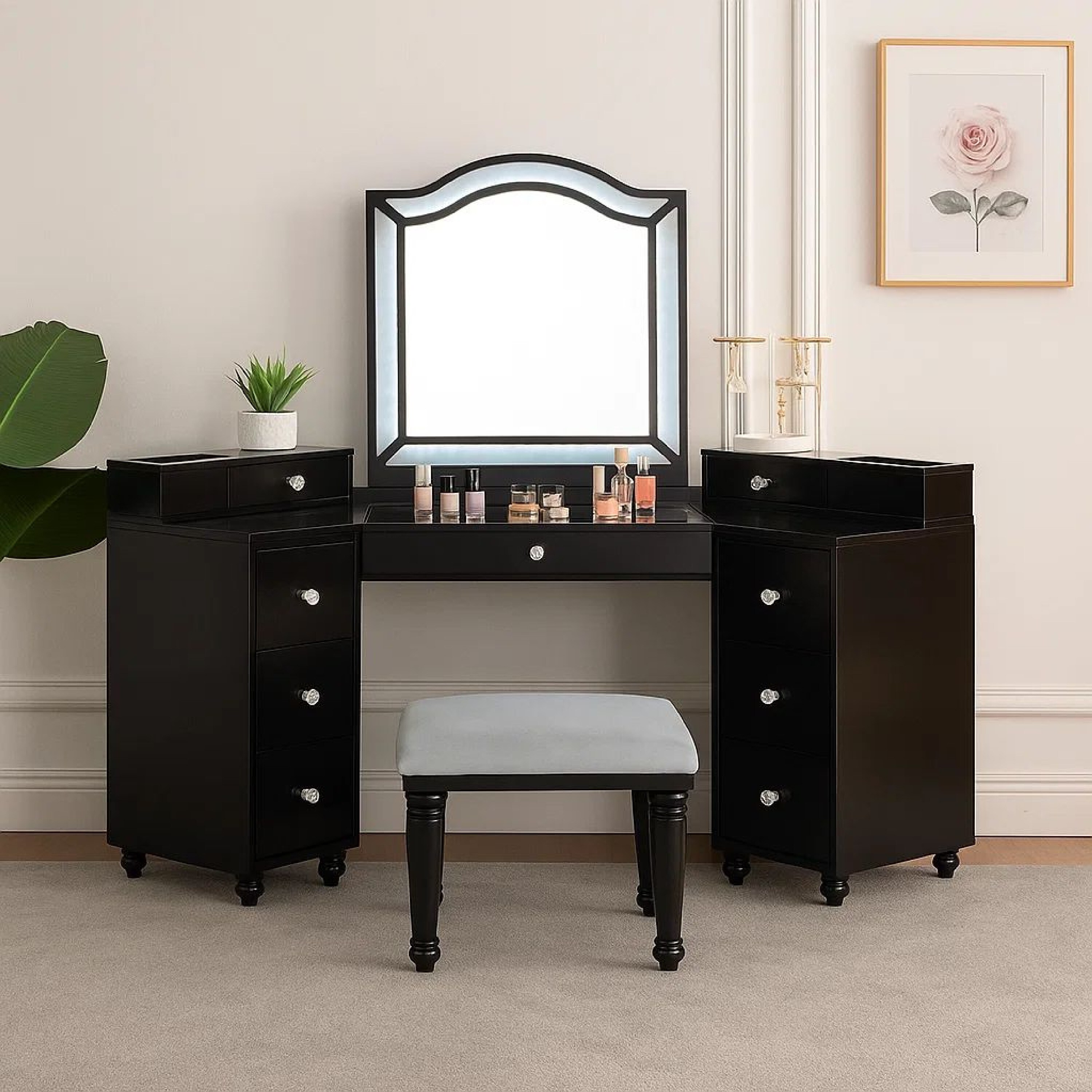 Benzara BM340354 Bedroom-Vanities - View #6