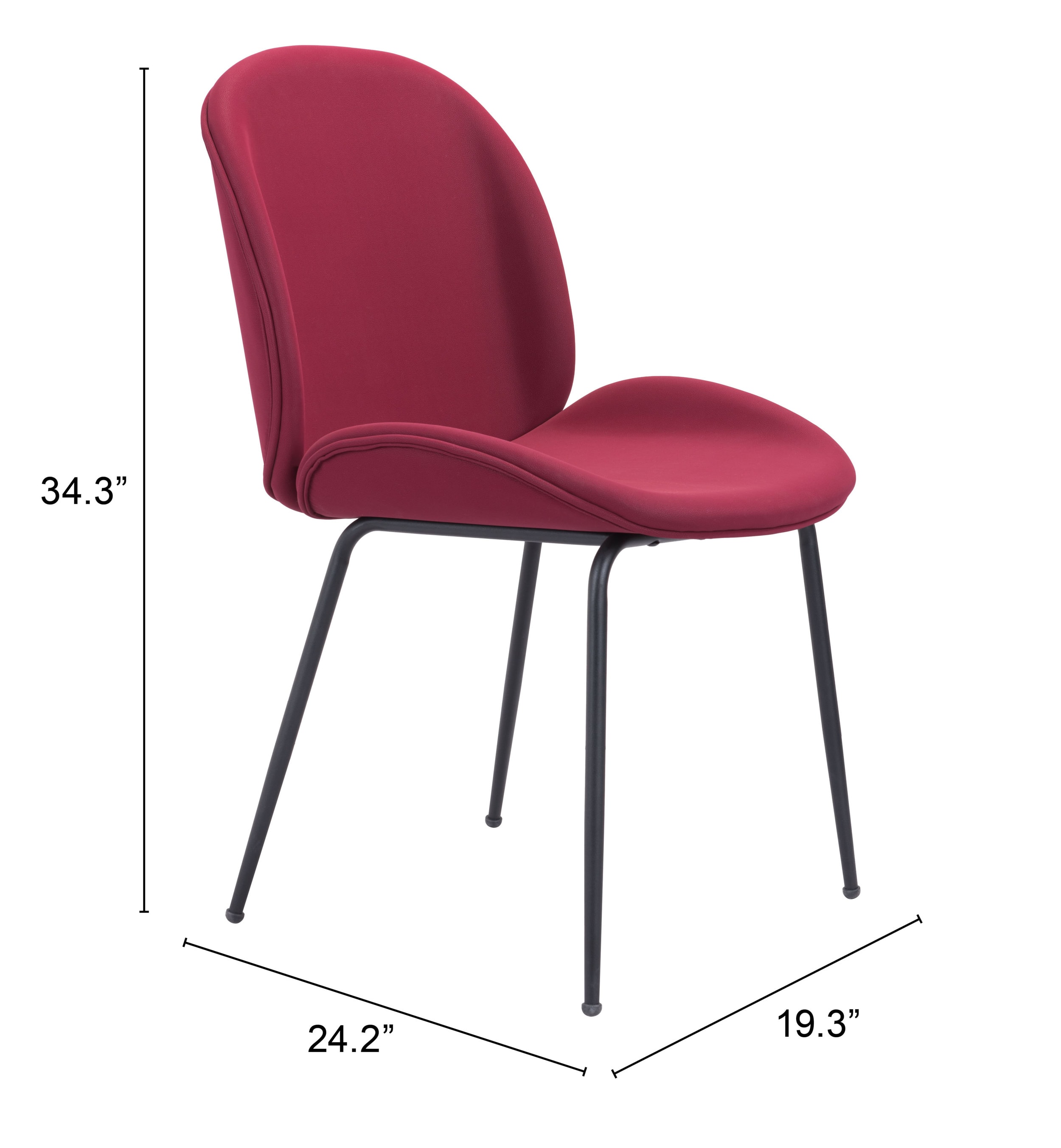 Zuo Modern 101748 Dining-Chairs - View #9