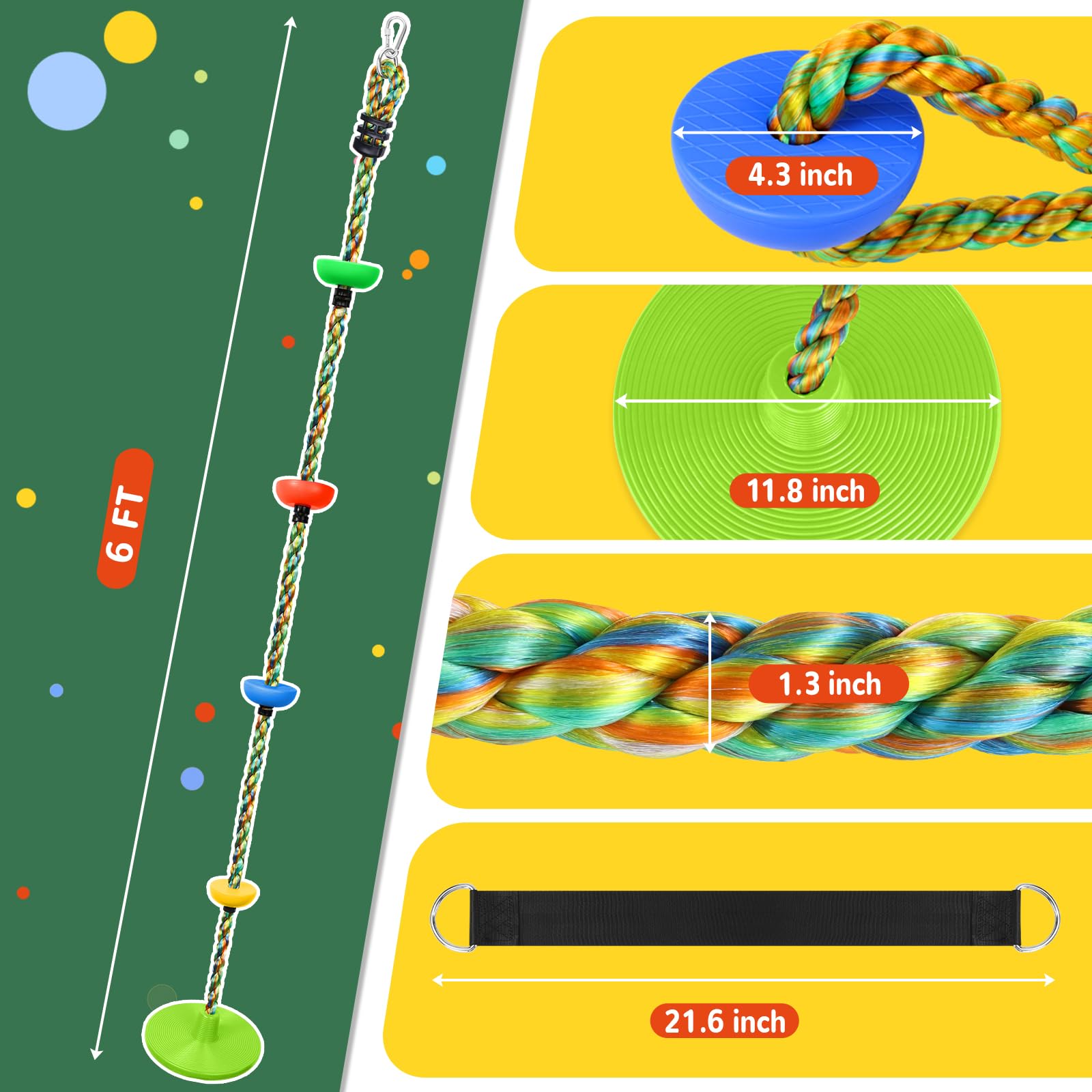Etokfoks LETM5JEEL Playset-Swings - View #3